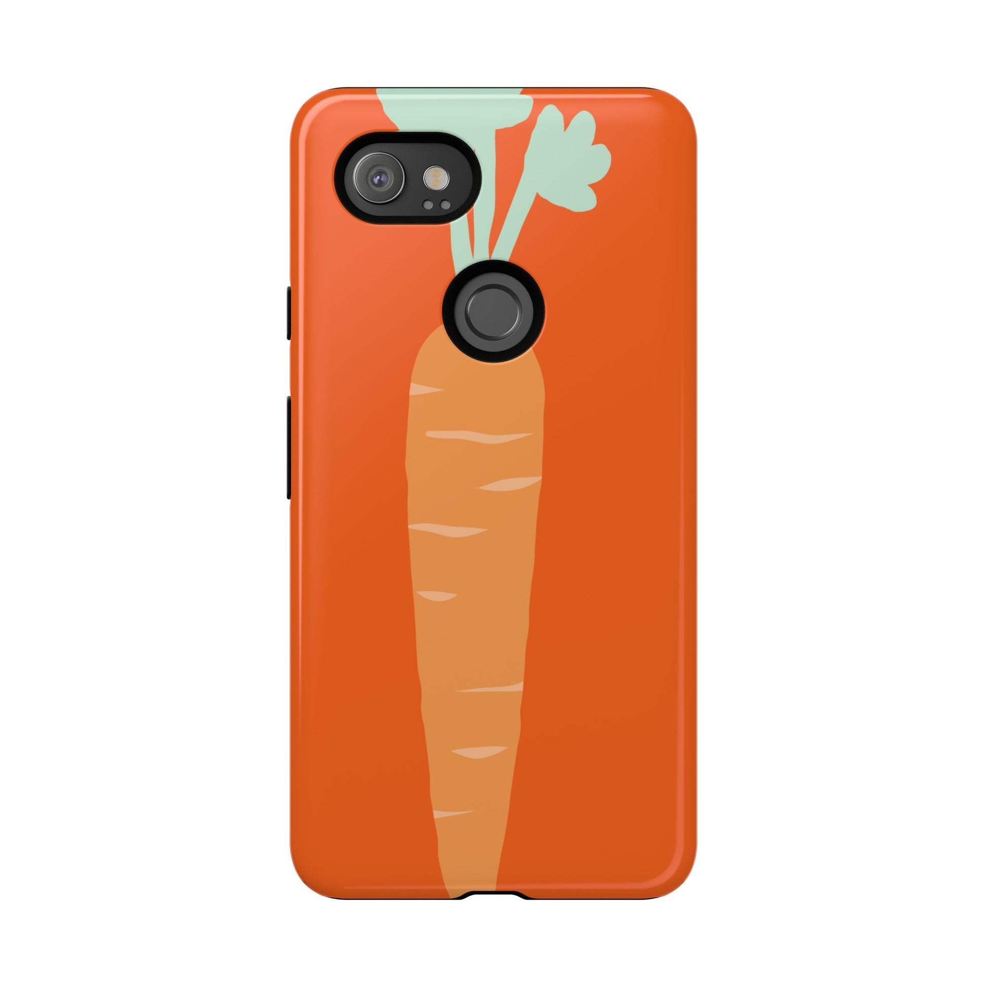 Tough Cases Carrot Phone Case, Cute Smartphone Cover, Fun Gift for Garden Lovers, Fall Decor, Vegan Accessories, Colorful Case