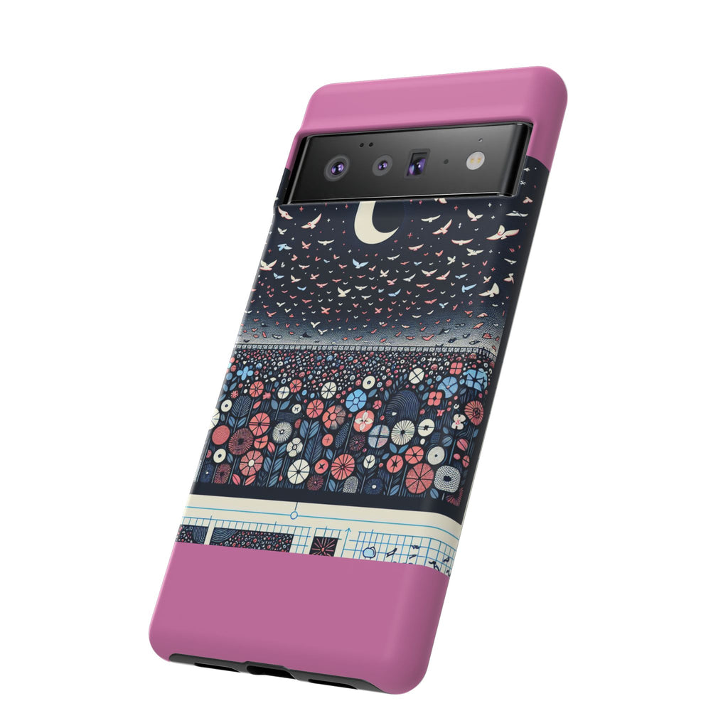 Floral Phone Case, Tough Cases for iPhone, Nature-Inspired Design, Gift for Her, Stylish Protection, Trending Accessory