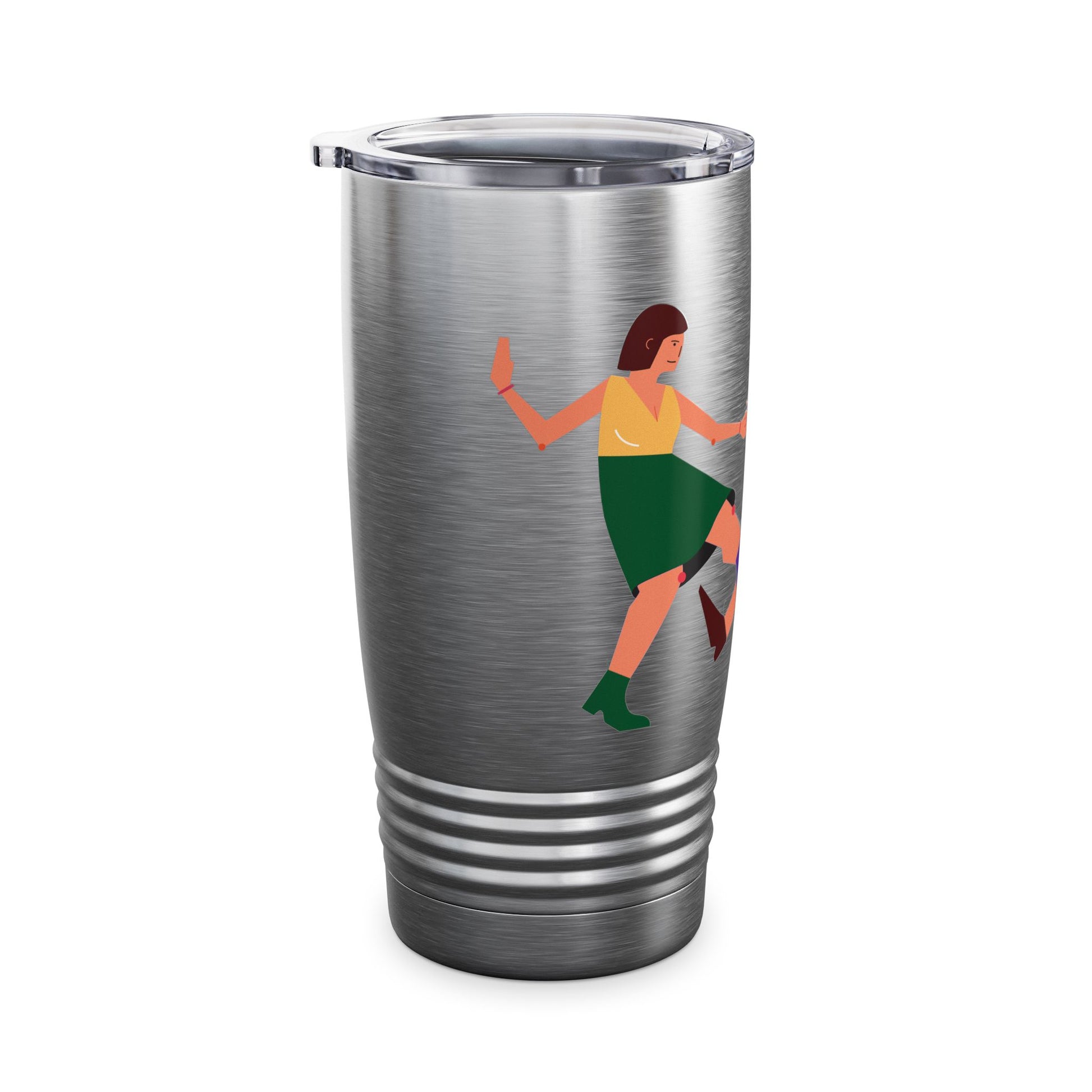 Dance-Inspired 20oz Tumbler, Fun and Stylish Travel Mug, Gift for Dancers, Perfect for Parties and Celebrations
