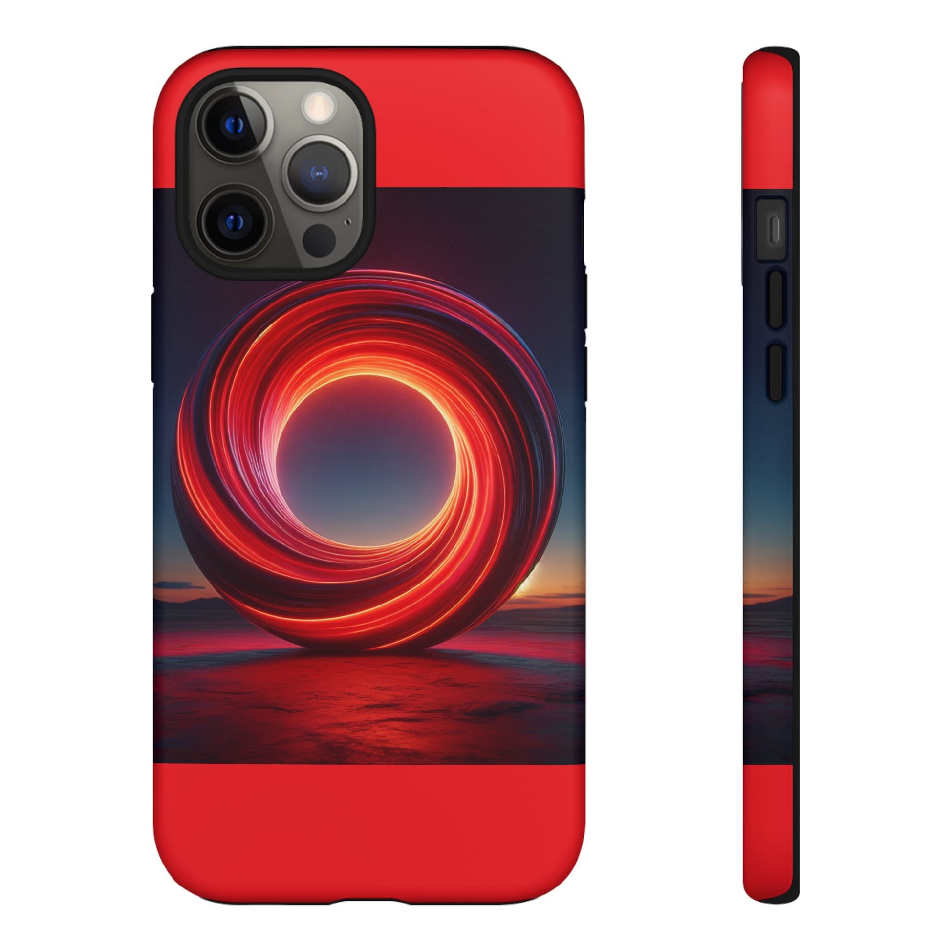 Vibrant Phone Case with Abstract Design, Tough Cases for Tech Lovers, Sleek Protection, Gift for Friends, Customizable Mobile Accessory