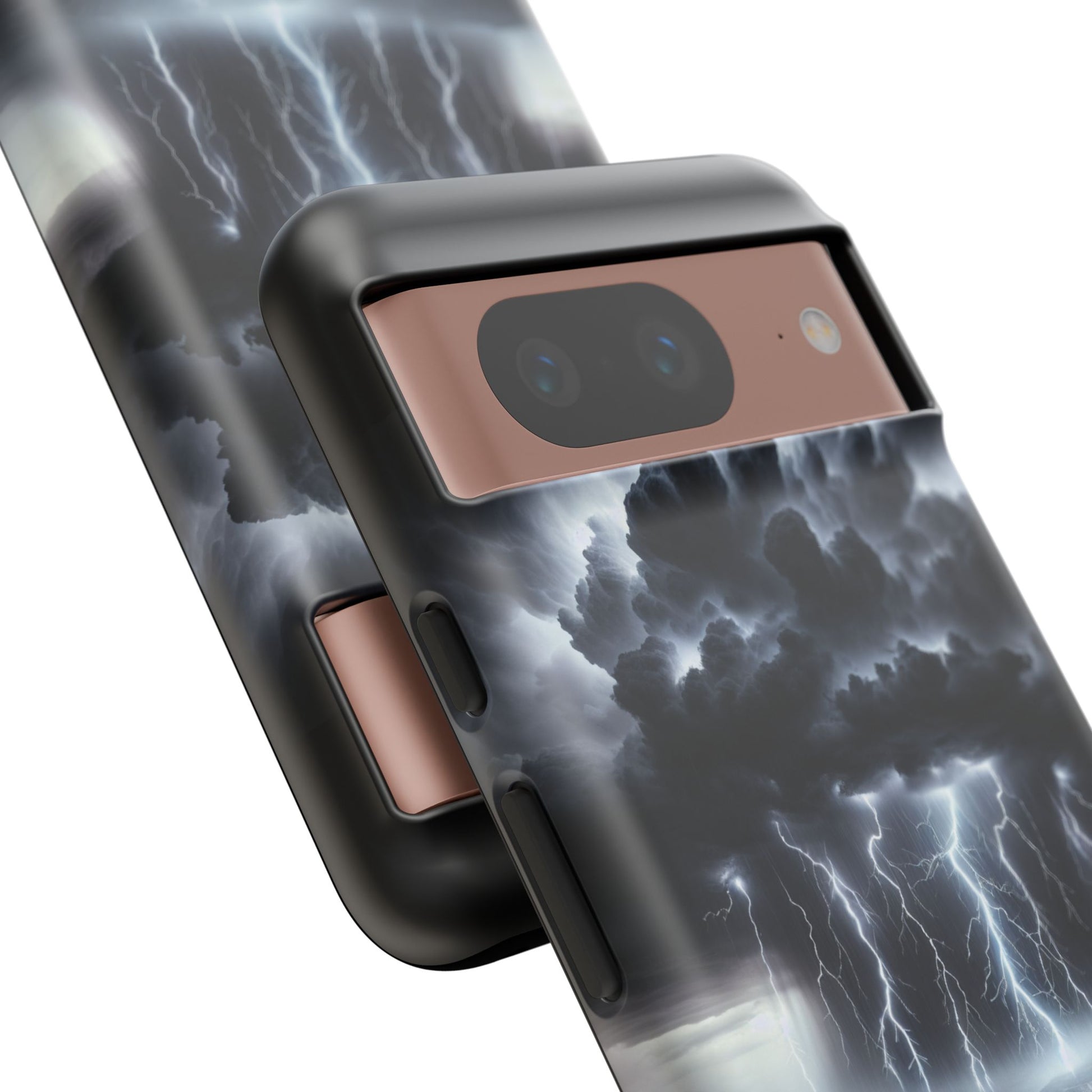 Tough Cases for the Bold: Stormy Thunder Phone Case, Lightning Protection, Durable Cover for Adventurers, Unique Gift for Nature [...]