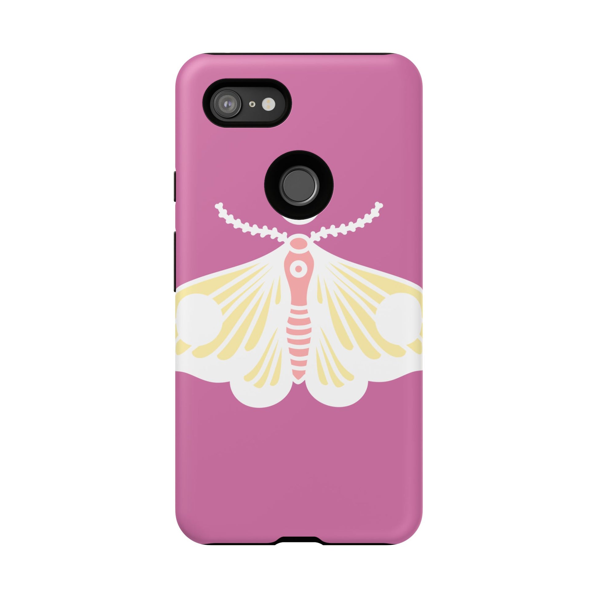 Colorful Moth Phone Case | Tough Cases for iPhone, Unique Gift, Nature Lovers, Boho Style, Trendy Accessories