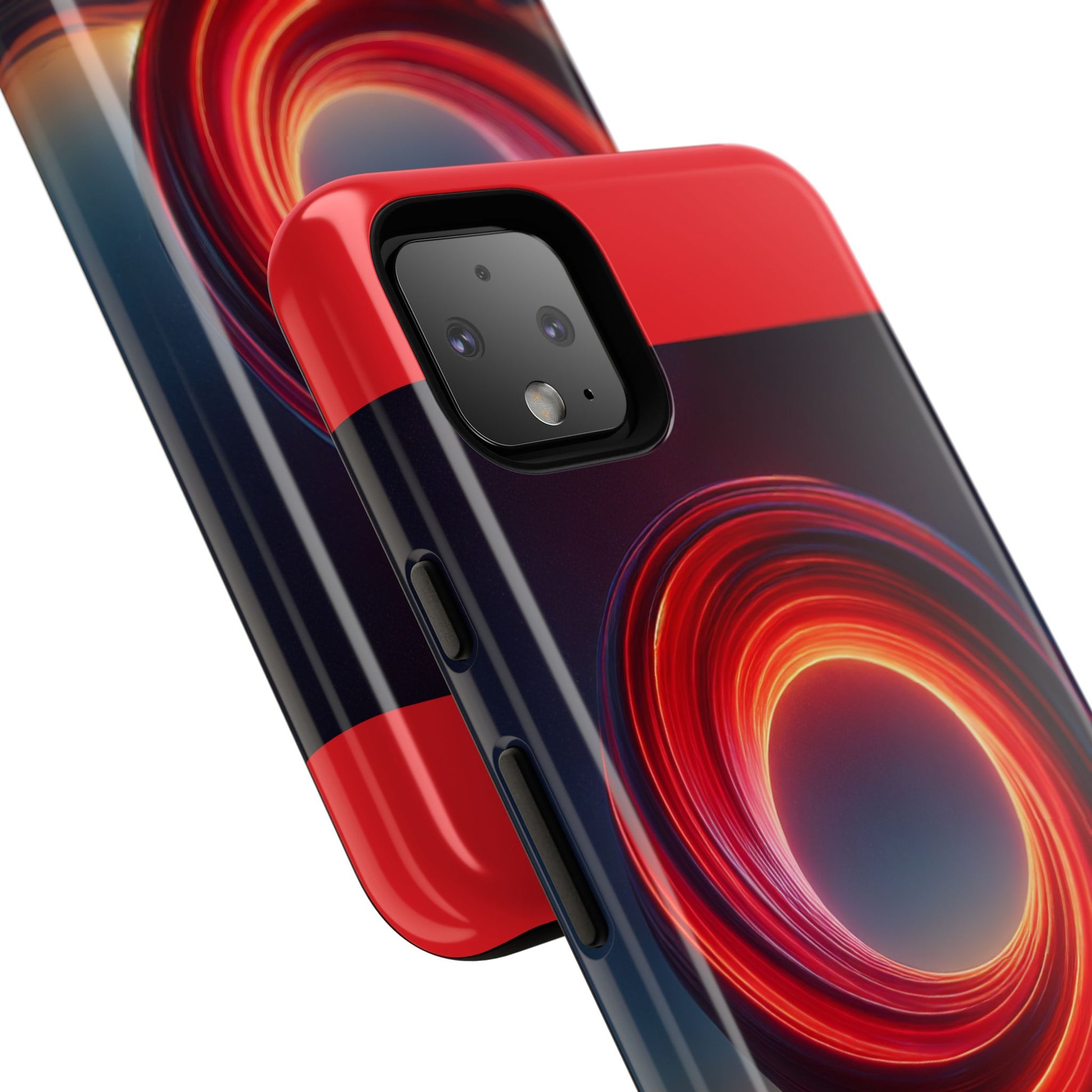 Vibrant Phone Case with Abstract Design, Tough Cases for Tech Lovers, Sleek Protection, Gift for Friends, Customizable Mobile Accessory