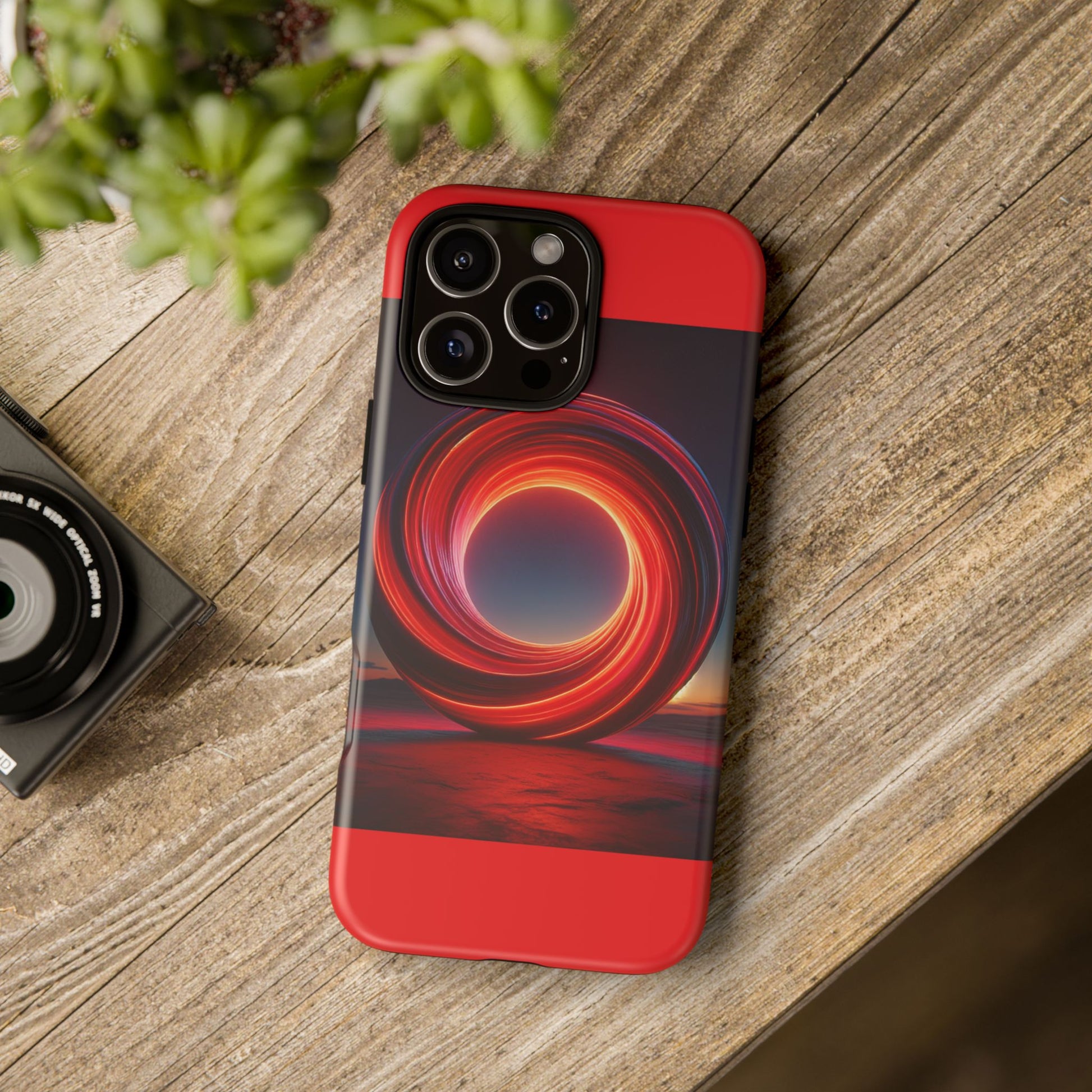 Vibrant Phone Case with Abstract Design, Tough Cases for Tech Lovers, Sleek Protection, Gift for Friends, Customizable Mobile Accessory