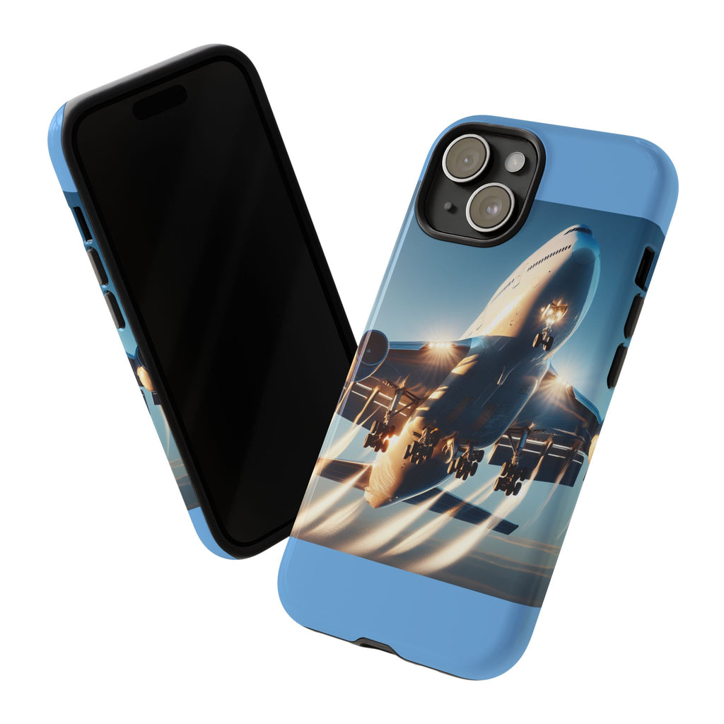 Aviation Phone Case, Tough Protection for Travelers, Airplane Lover Gift, Stylish Cell Cover, Adventure Ready Accessories