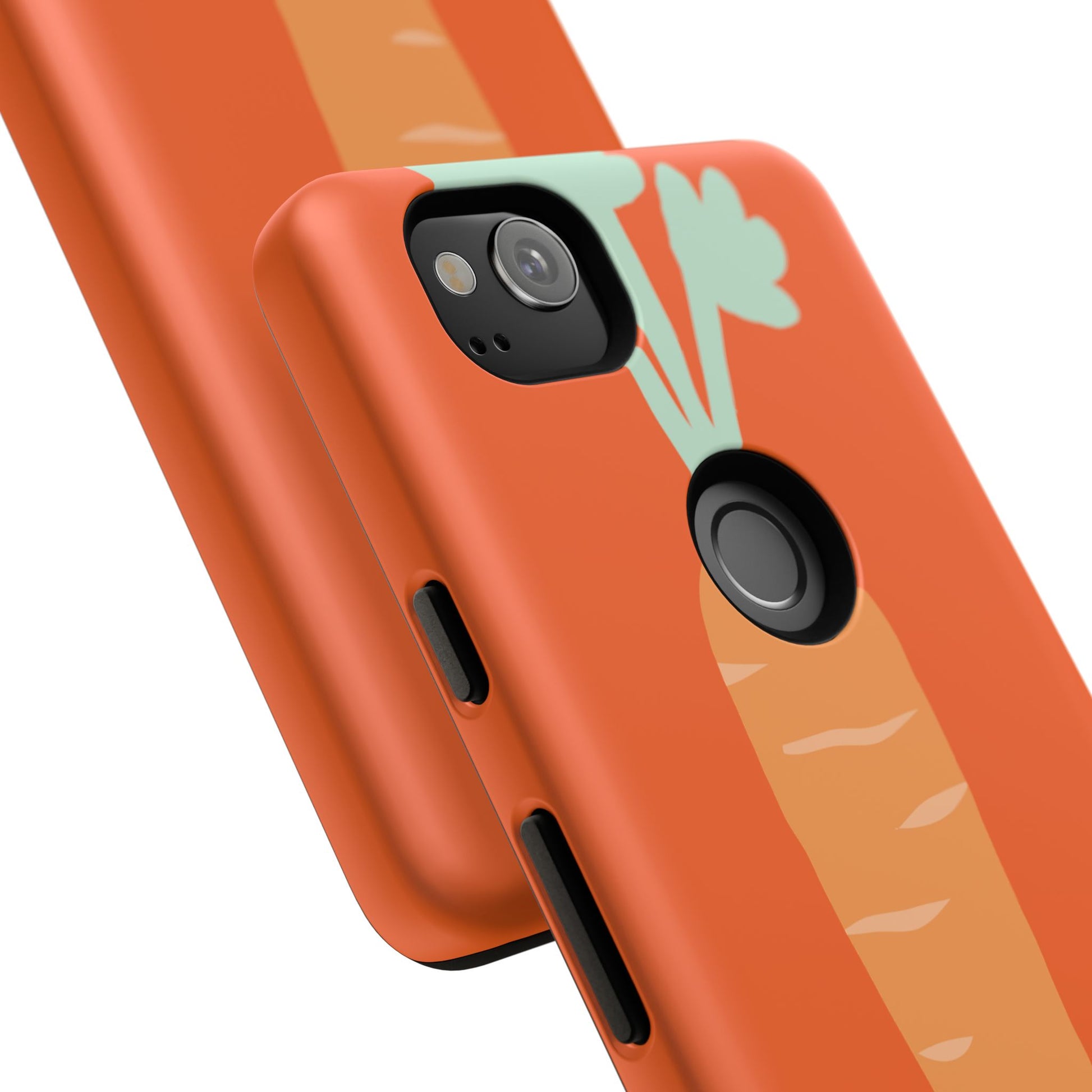 Tough Cases Carrot Phone Case, Cute Smartphone Cover, Fun Gift for Garden Lovers, Fall Decor, Vegan Accessories, Colorful Case
