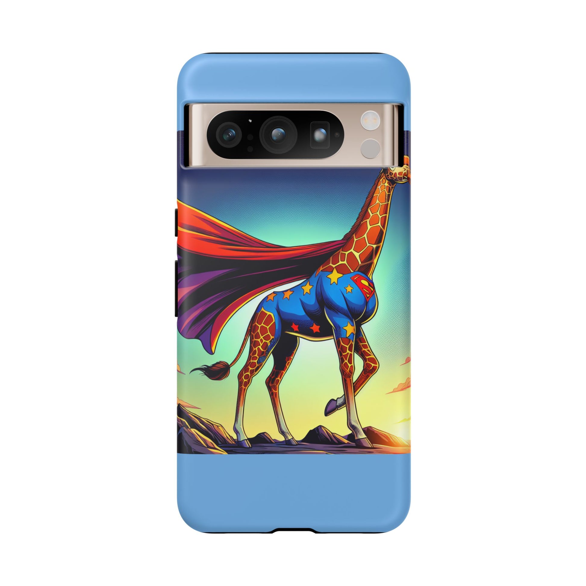 Superhero Giraffe Phone Case | Tough Cases, Unique Gifts, Animal Lover Accessories, Fun Tech Protectors, Cute Phone Covers, Birthday Gift