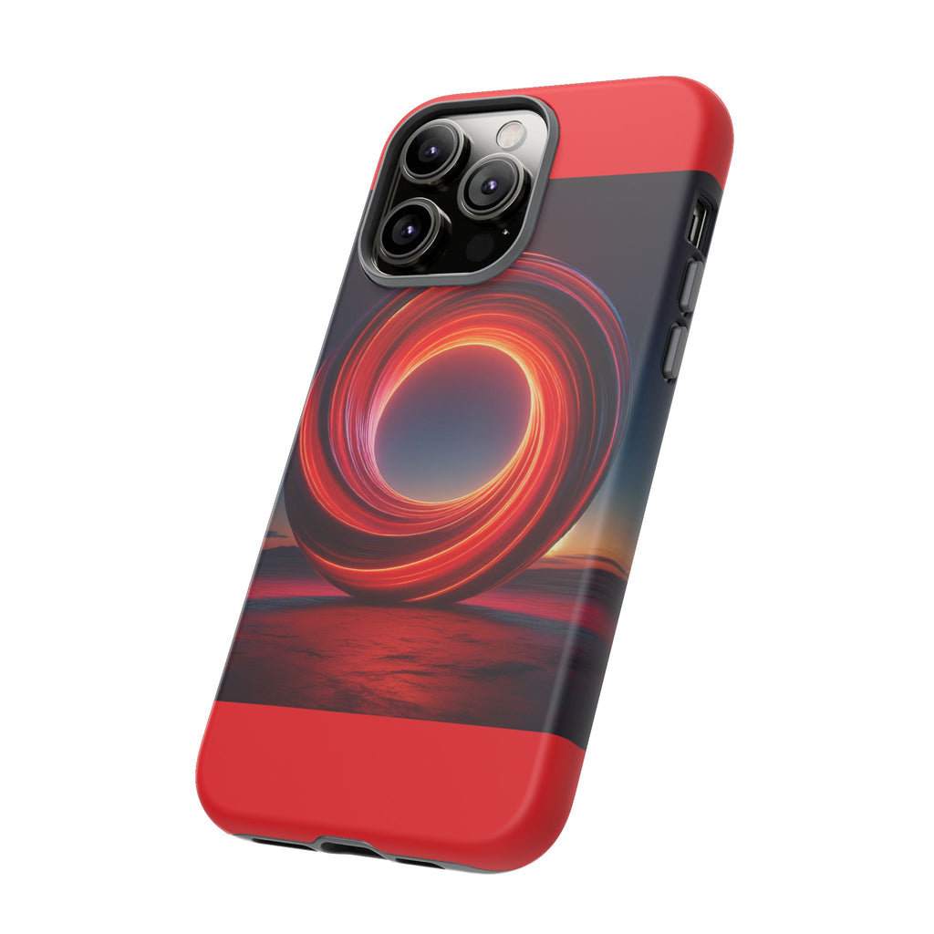 Vibrant Phone Case with Abstract Design, Tough Cases for Tech Lovers, Sleek Protection, Gift for Friends, Customizable Mobile Accessory