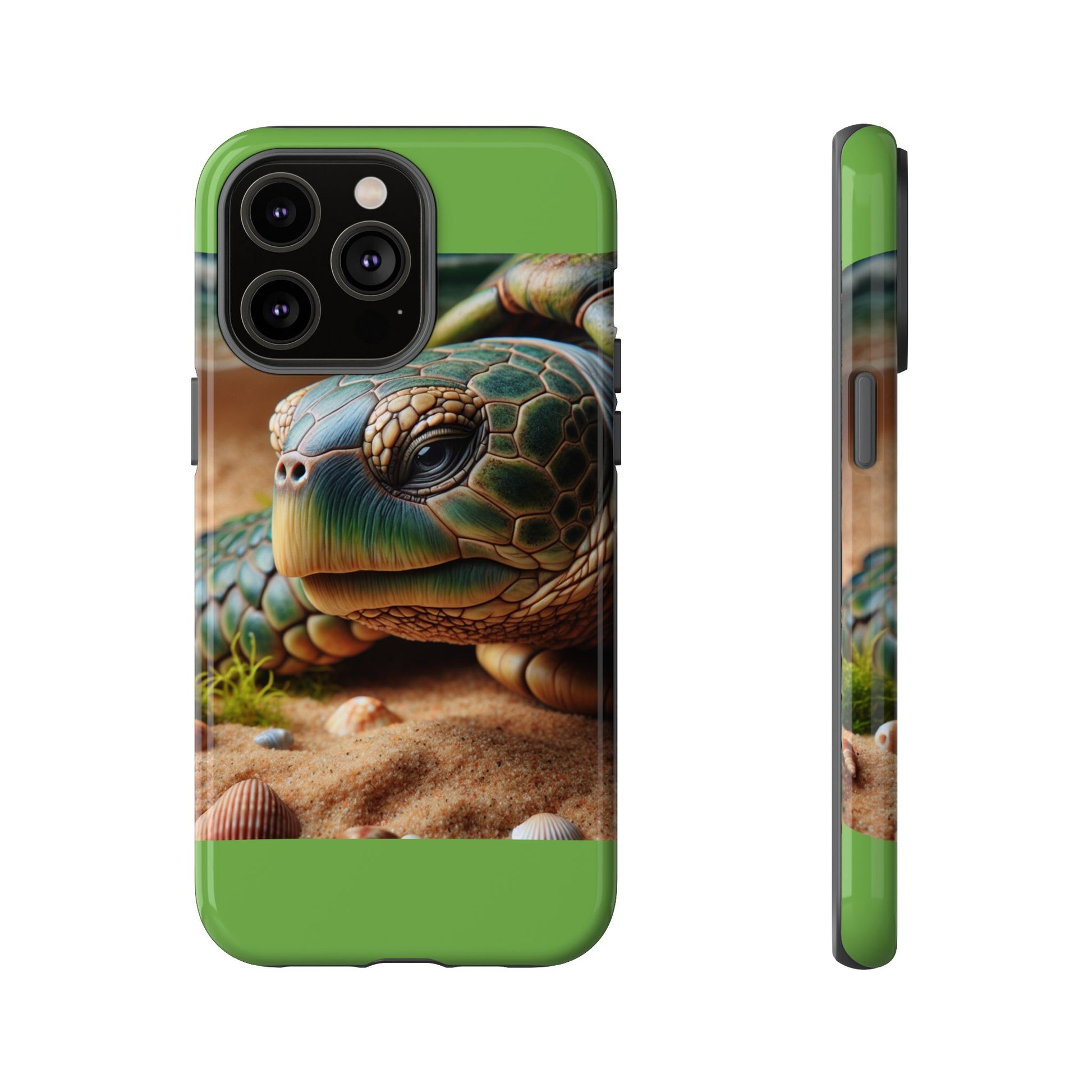 Turtle Phone Case, Sea Life Accessory, Ocean Lover Gift, Nature Inspired Cover, Eco-Friendly Protection