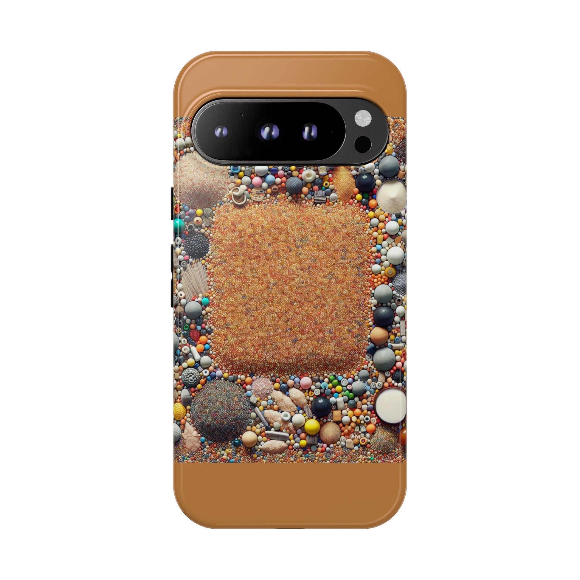 Colorful Phone Case with Unique Texture, Tough Case, Phone Accessory, Trendy Design, Gift for Tech Lovers, Durable Protection