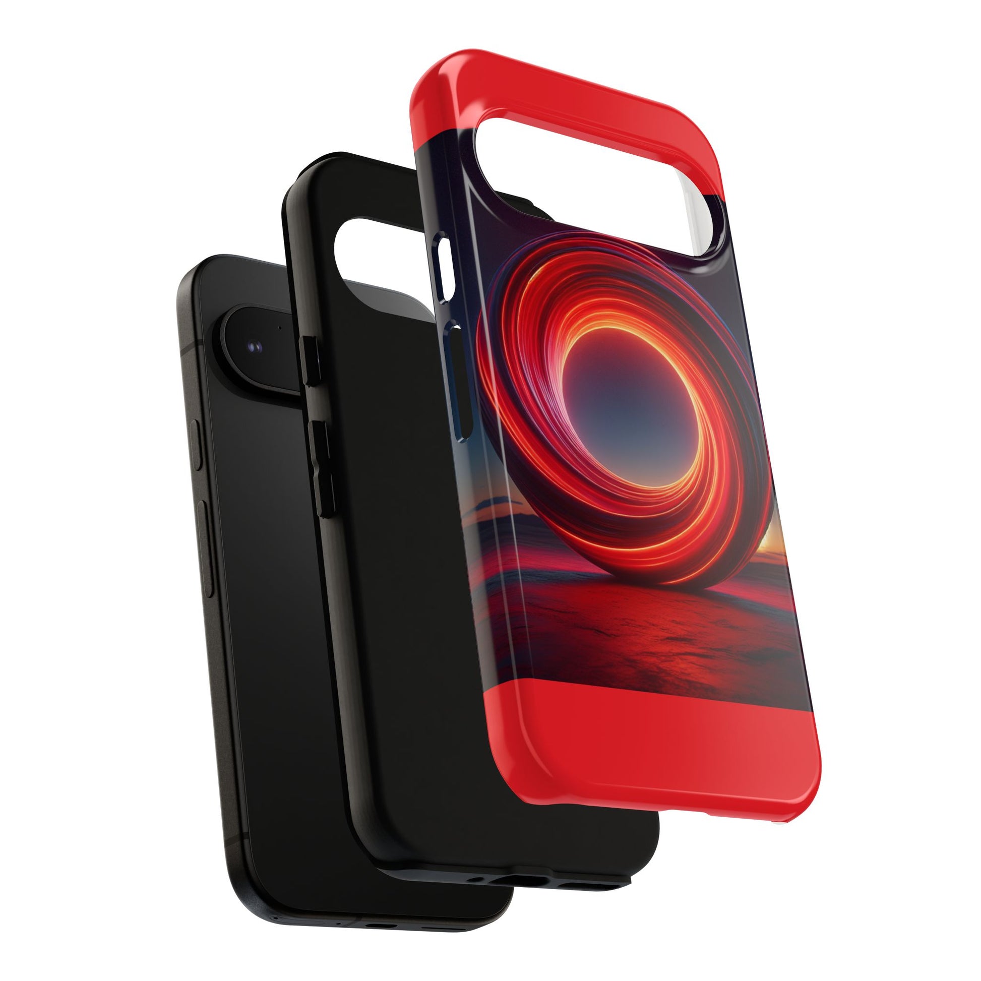 Vibrant Phone Case with Abstract Design, Tough Cases for Tech Lovers, Sleek Protection, Gift for Friends, Customizable Mobile Accessory
