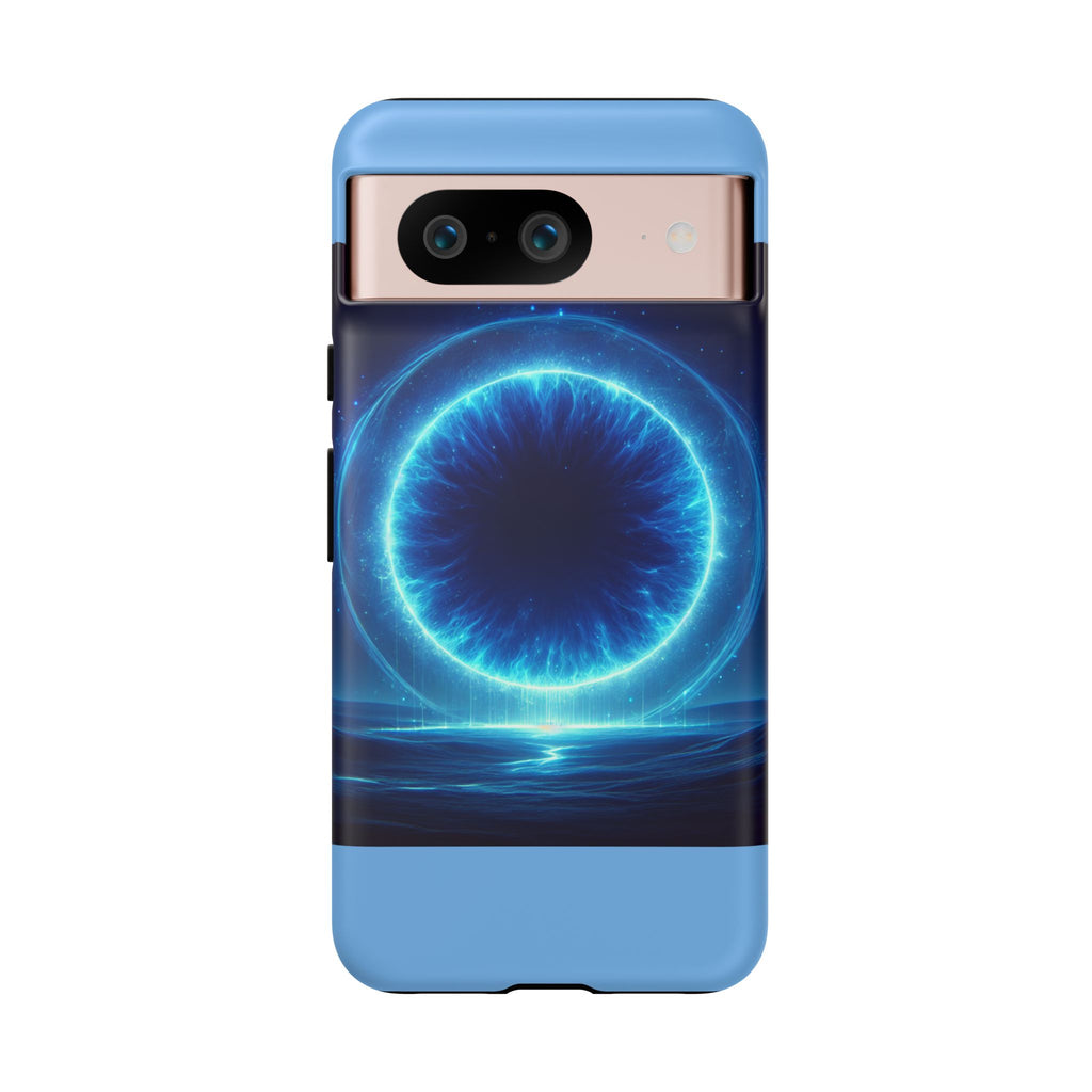 Blue Galaxy Phone Case, Tough Phone Cover, Cosmic Protection Case, Space Design, Gift for Space Lovers