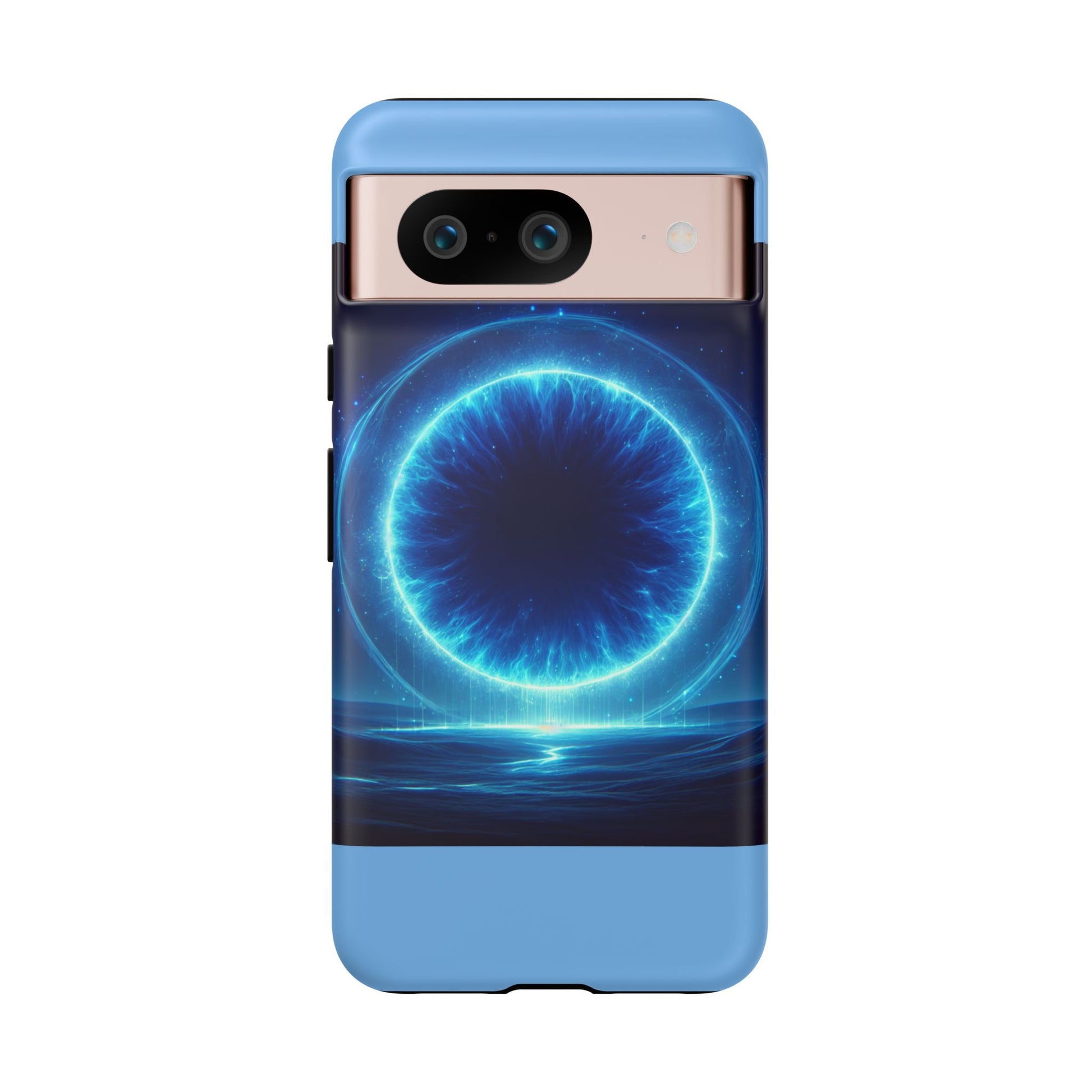 Blue Galaxy Phone Case, Tough Phone Cover, Cosmic Protection Case, Space Design, Gift for Space Lovers