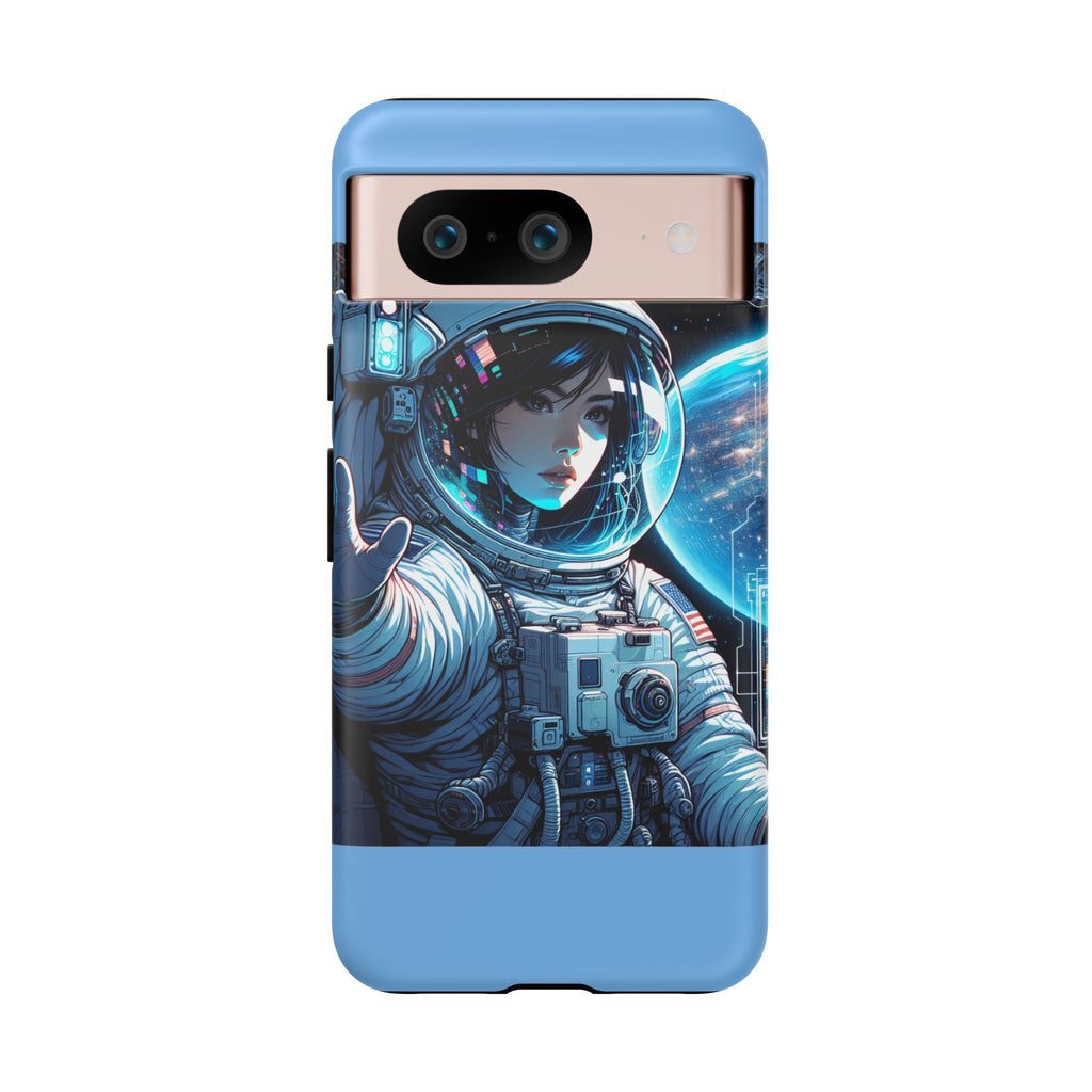 Astronaut Phone Case, Space-Themed Tough Case, Unique Gift for Science Lovers, Trendy Protection for Smartphones, Cool Tech Accessories