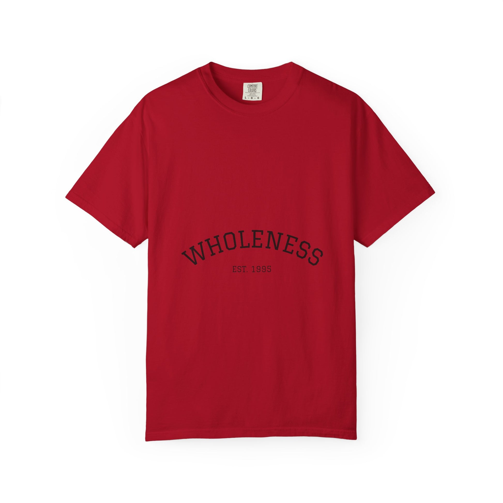 Garment-Dyed T-shirt for Comfort & Style, Unisex Tee for Everyday Wear, Gift for Mindfulness, Positive Vibes, Casual Style, Wholeness Design