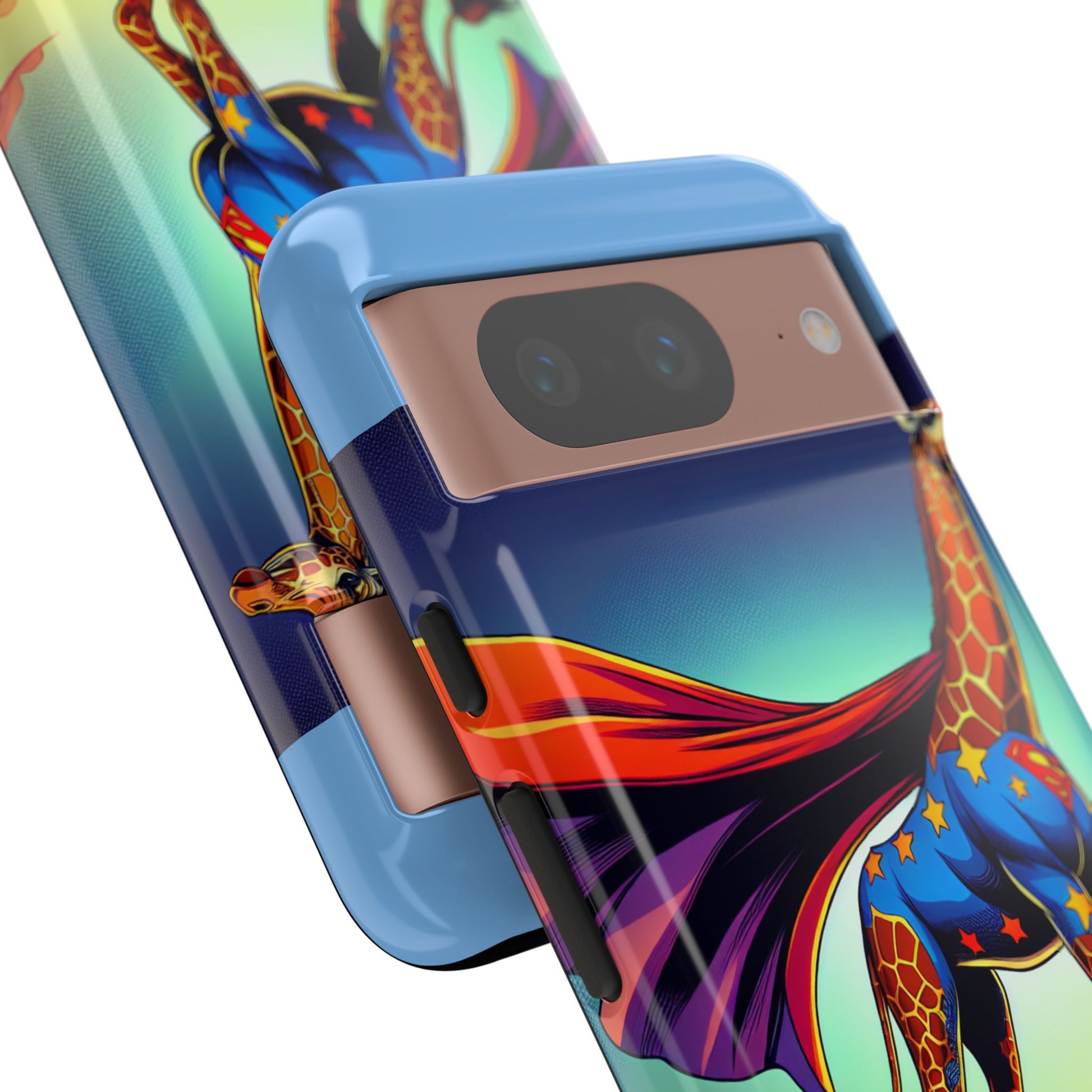 Superhero Giraffe Phone Case | Tough Cases, Unique Gifts, Animal Lover Accessories, Fun Tech Protectors, Cute Phone Covers, Birthday Gift