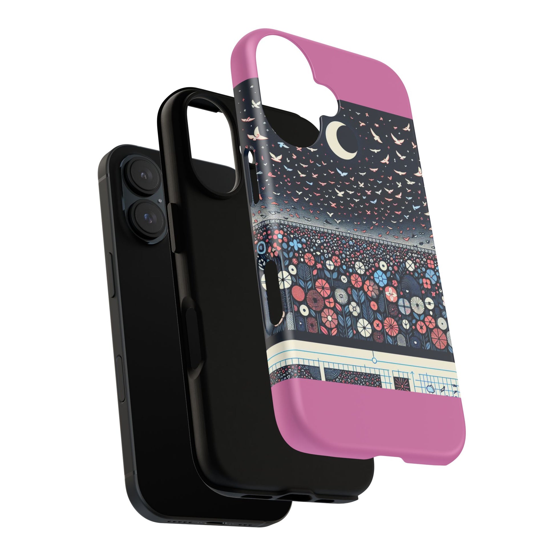 Floral Phone Case, Tough Cases for iPhone, Nature-Inspired Design, Gift for Her, Stylish Protection, Trending Accessory
