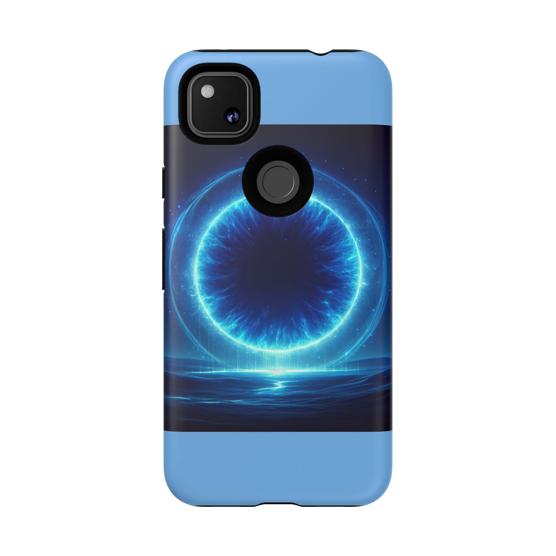Blue Galaxy Phone Case, Tough Phone Cover, Cosmic Protection Case, Space Design, Gift for Space Lovers