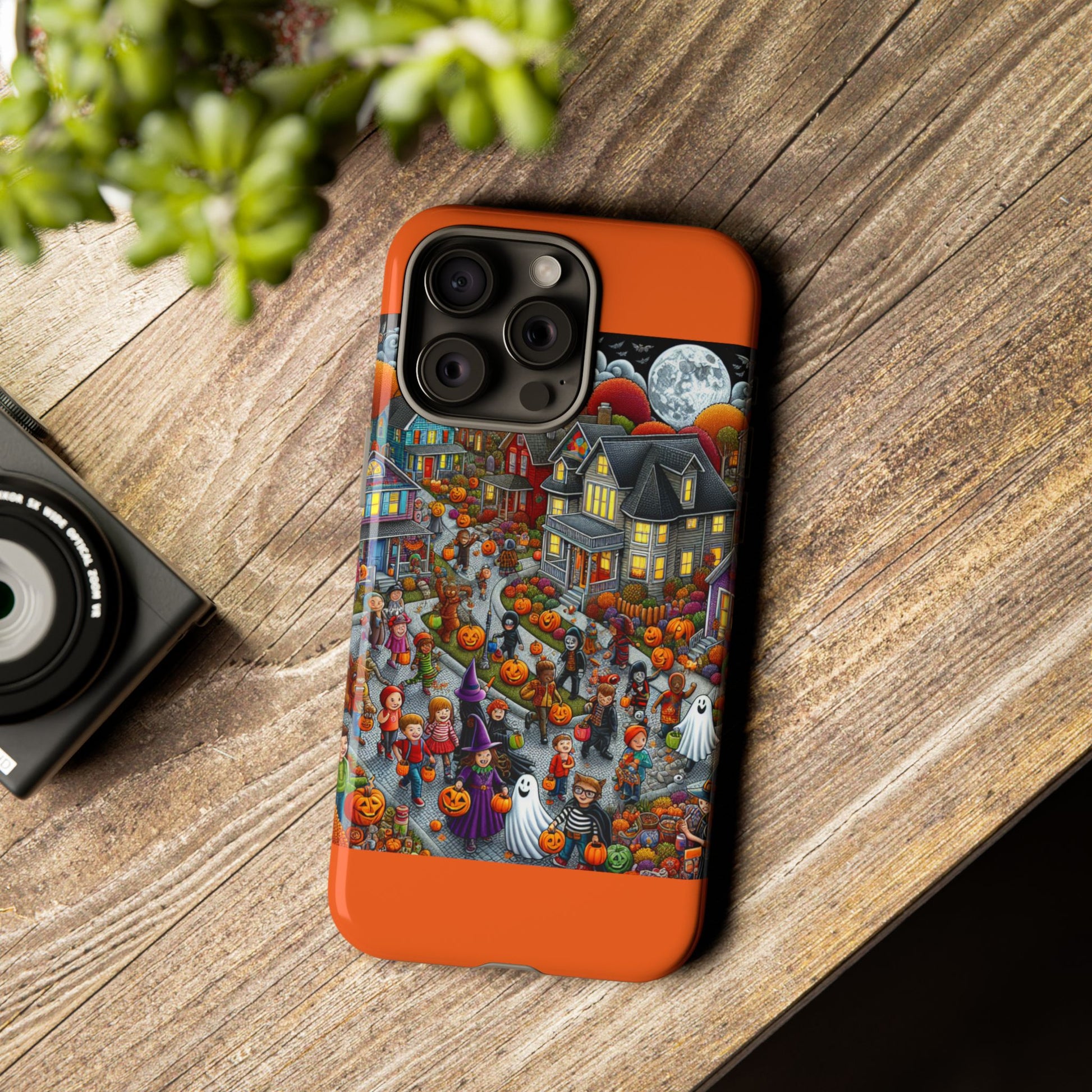 Halloween Phone Case, Tough Cases for Spooky Season, Fall Decor, Trick or Treat, Pumpkin Lovers, Ghost Design