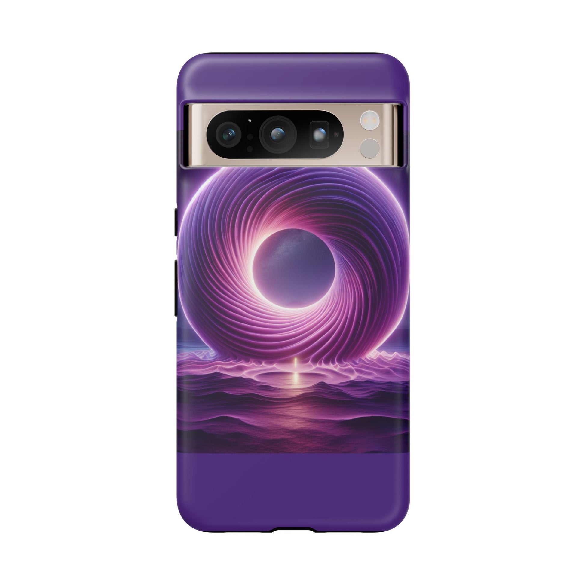 Colorful Phone Case with Swirling Design, Tough Phone Cover, Cosmic Phone Protector, Unique Gift for Tech Lovers, Stylish Smartphone Shell