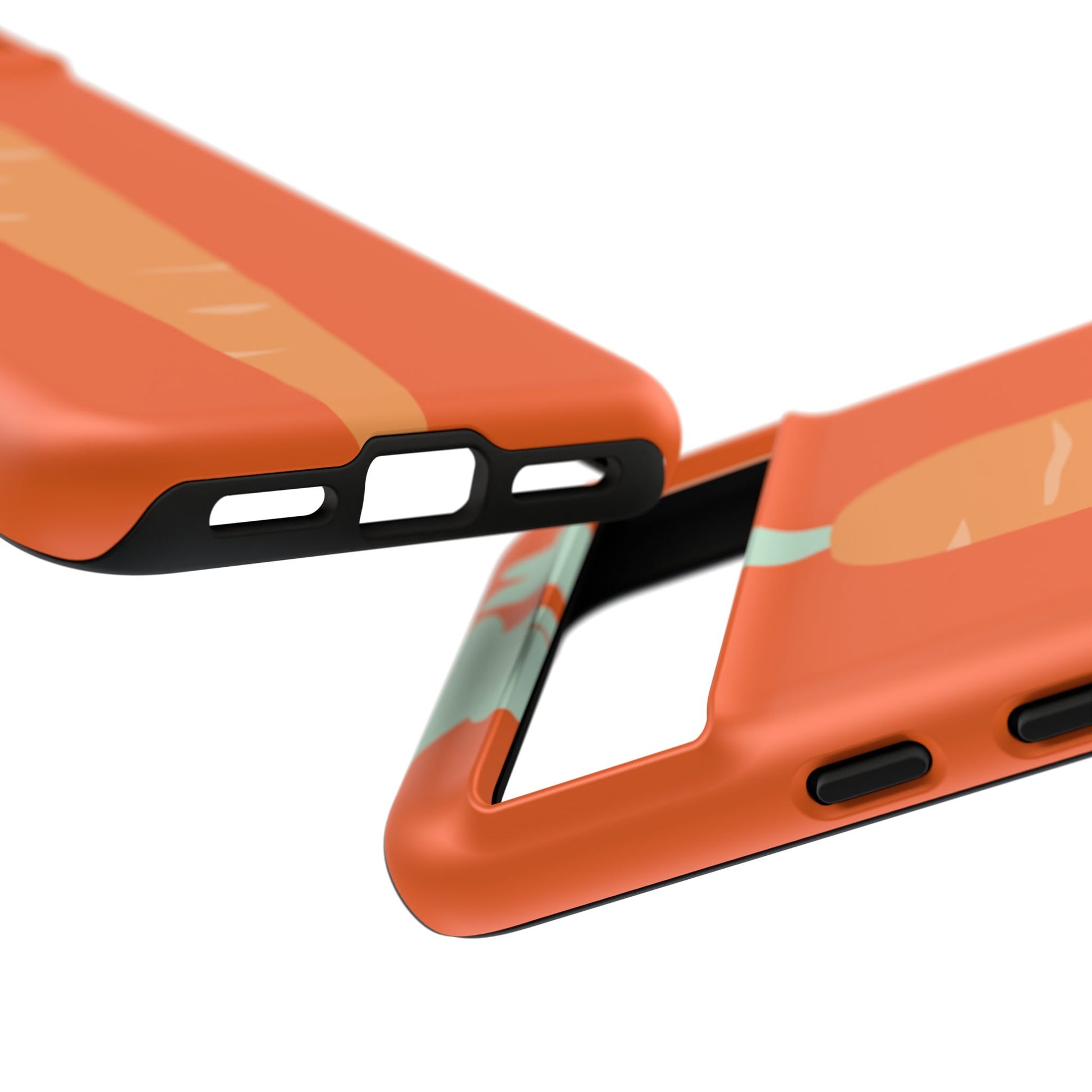 Tough Cases Carrot Phone Case, Cute Smartphone Cover, Fun Gift for Garden Lovers, Fall Decor, Vegan Accessories, Colorful Case