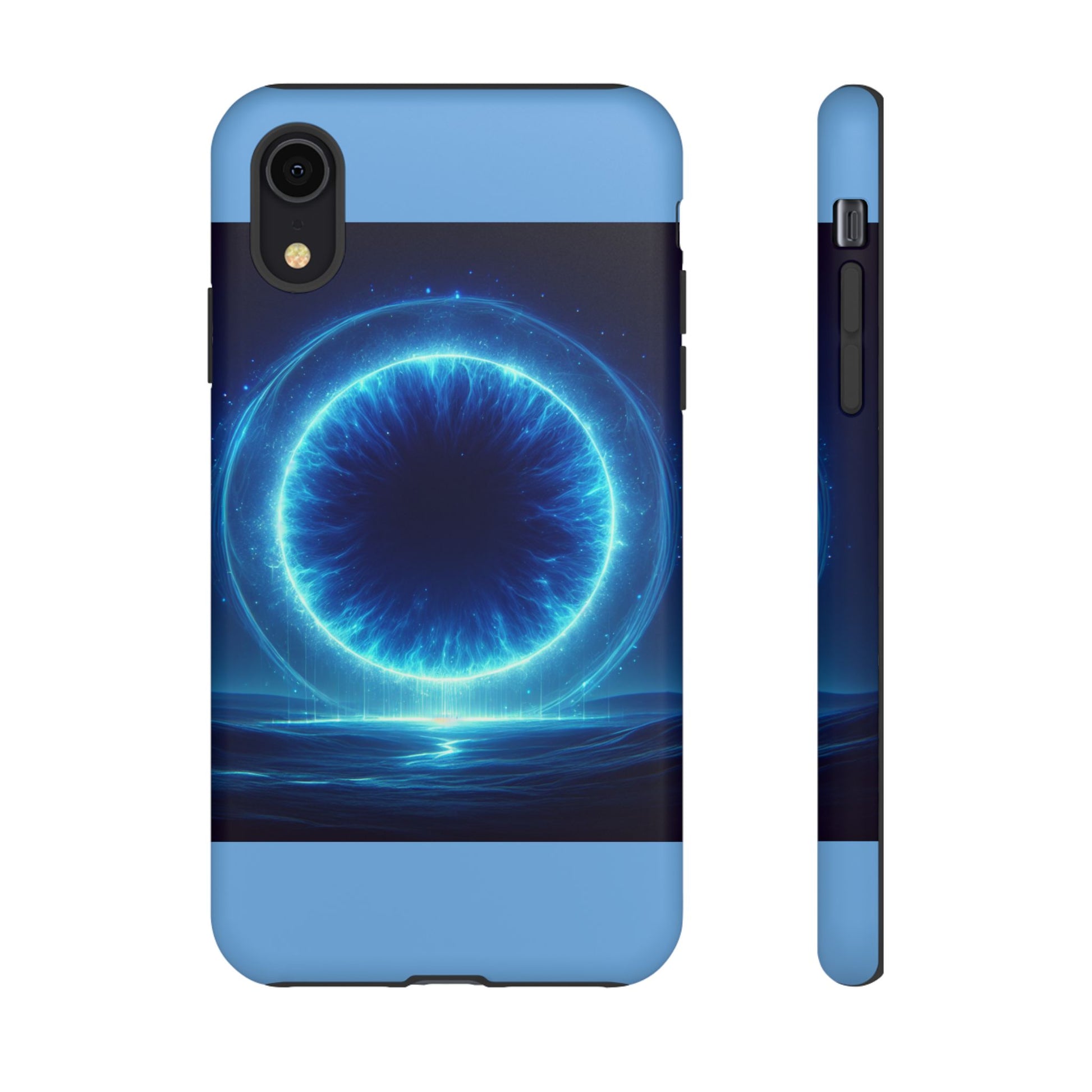 Blue Galaxy Phone Case, Tough Phone Cover, Cosmic Protection Case, Space Design, Gift for Space Lovers