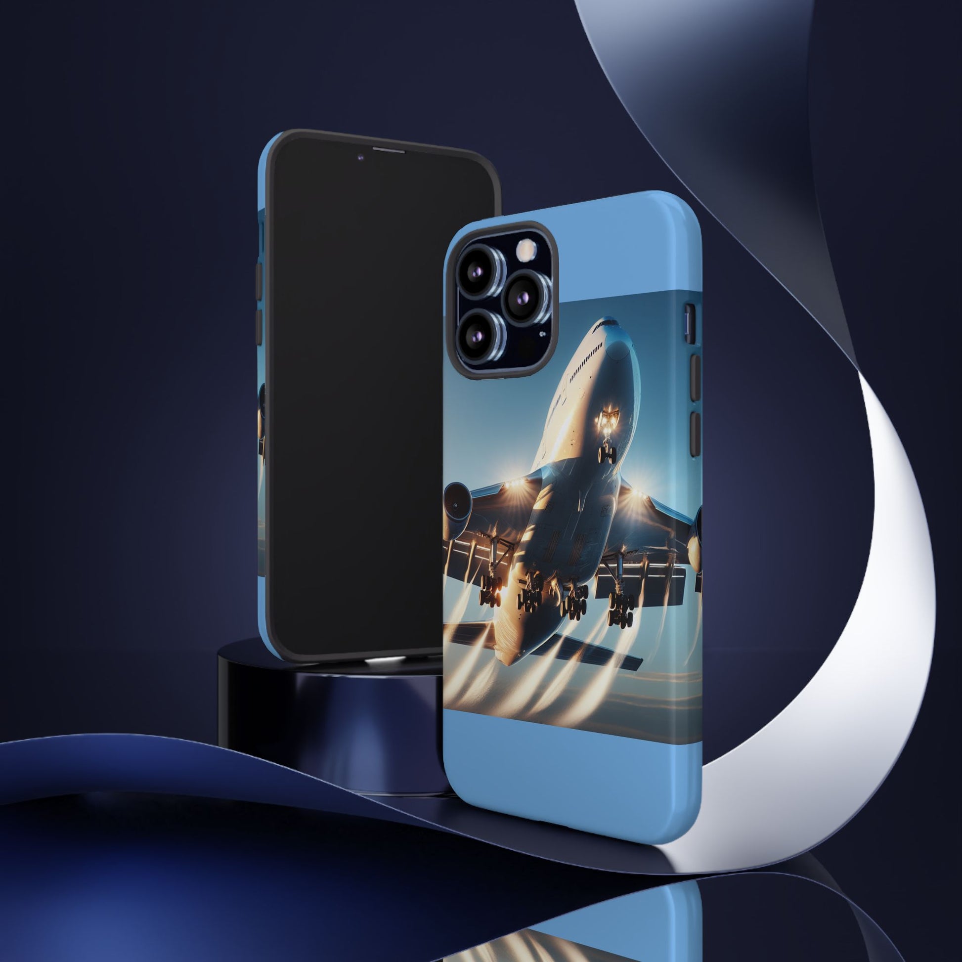 Aviation Phone Case, Tough Protection for Travelers, Airplane Lover Gift, Stylish Cell Cover, Adventure Ready Accessories