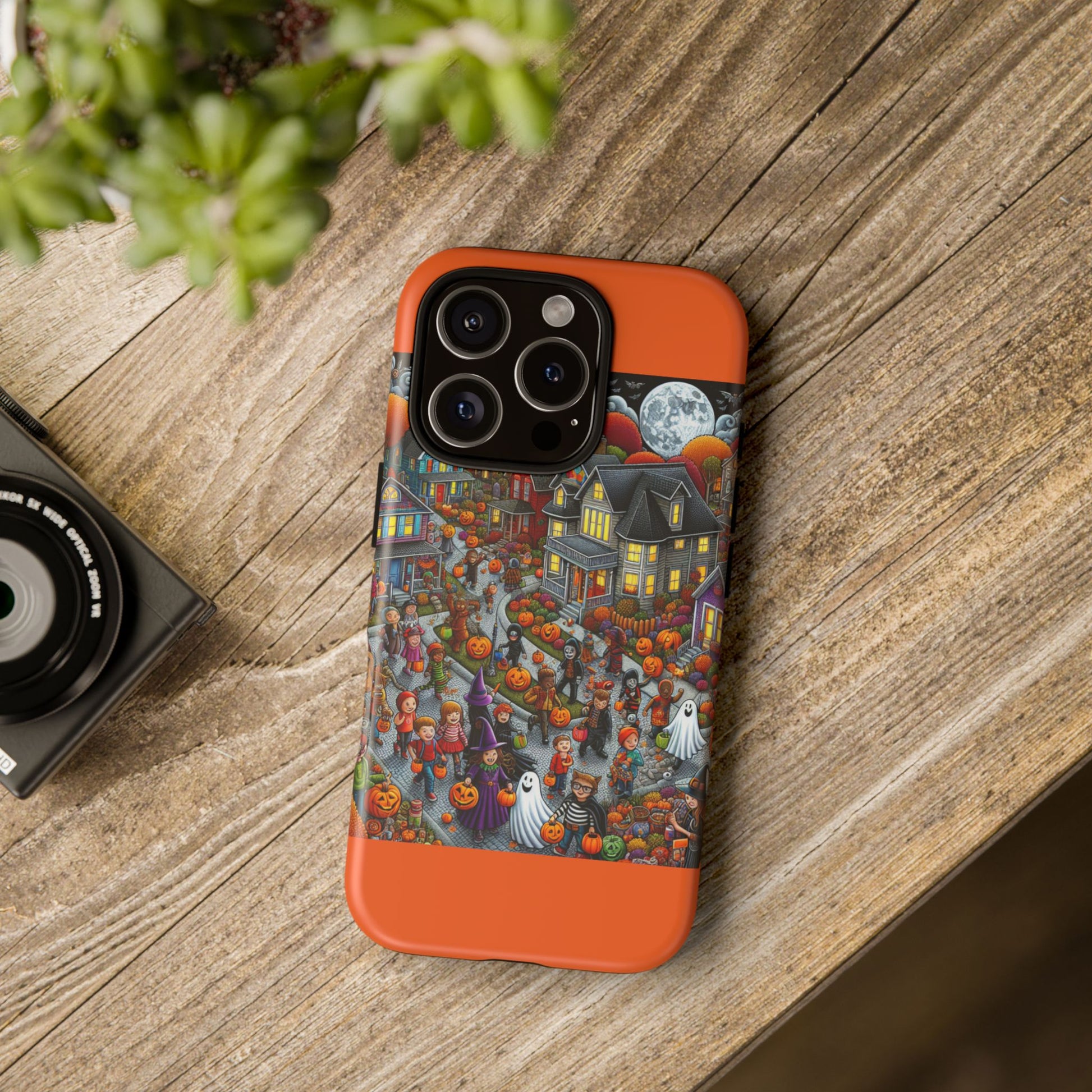 Halloween Phone Case, Tough Cases for Spooky Season, Fall Decor, Trick or Treat, Pumpkin Lovers, Ghost Design