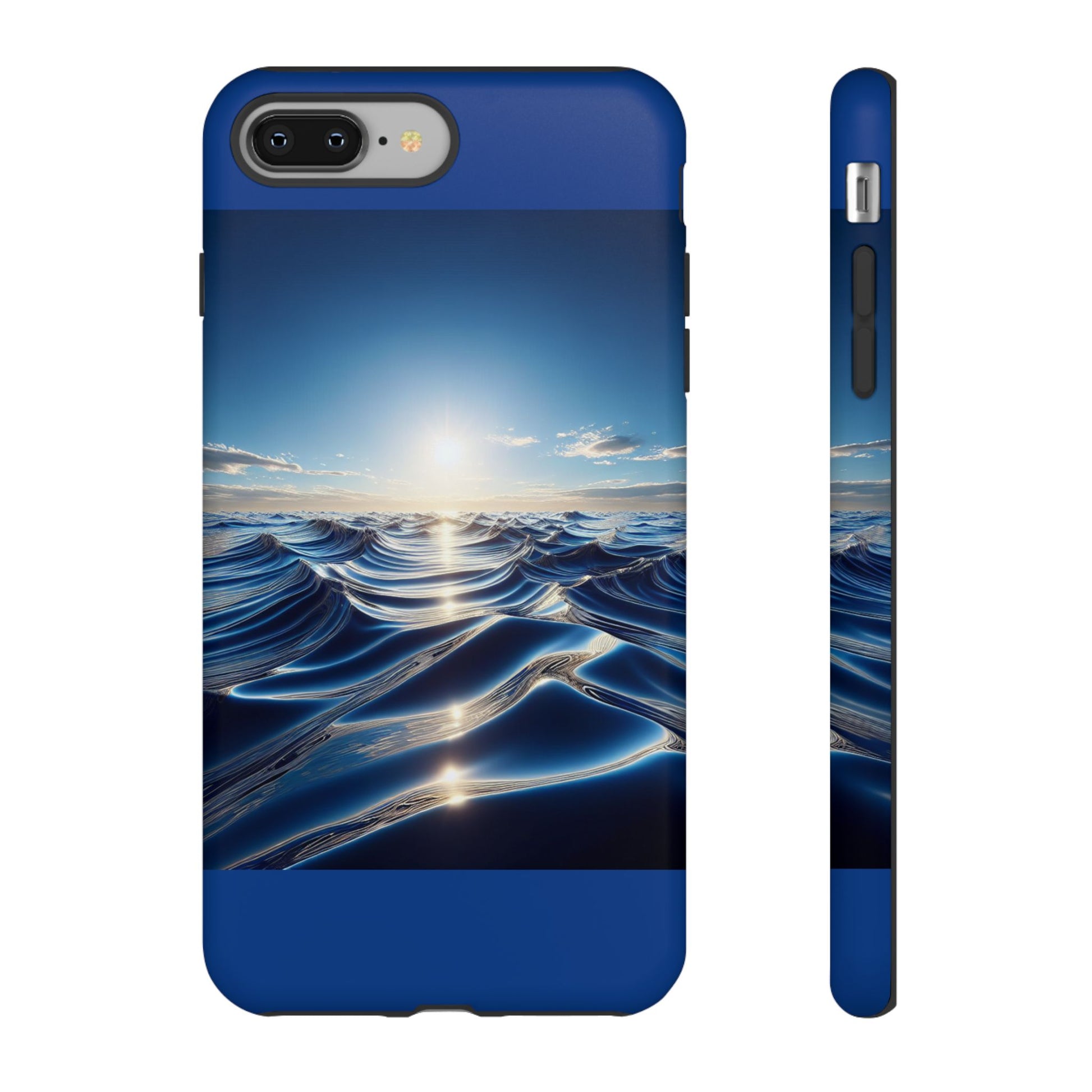 Ocean Wave Phone Case, Tough Phone Cover, Stylish Cell Case, Gift for Beach Lovers, Customizable Phone Accessory