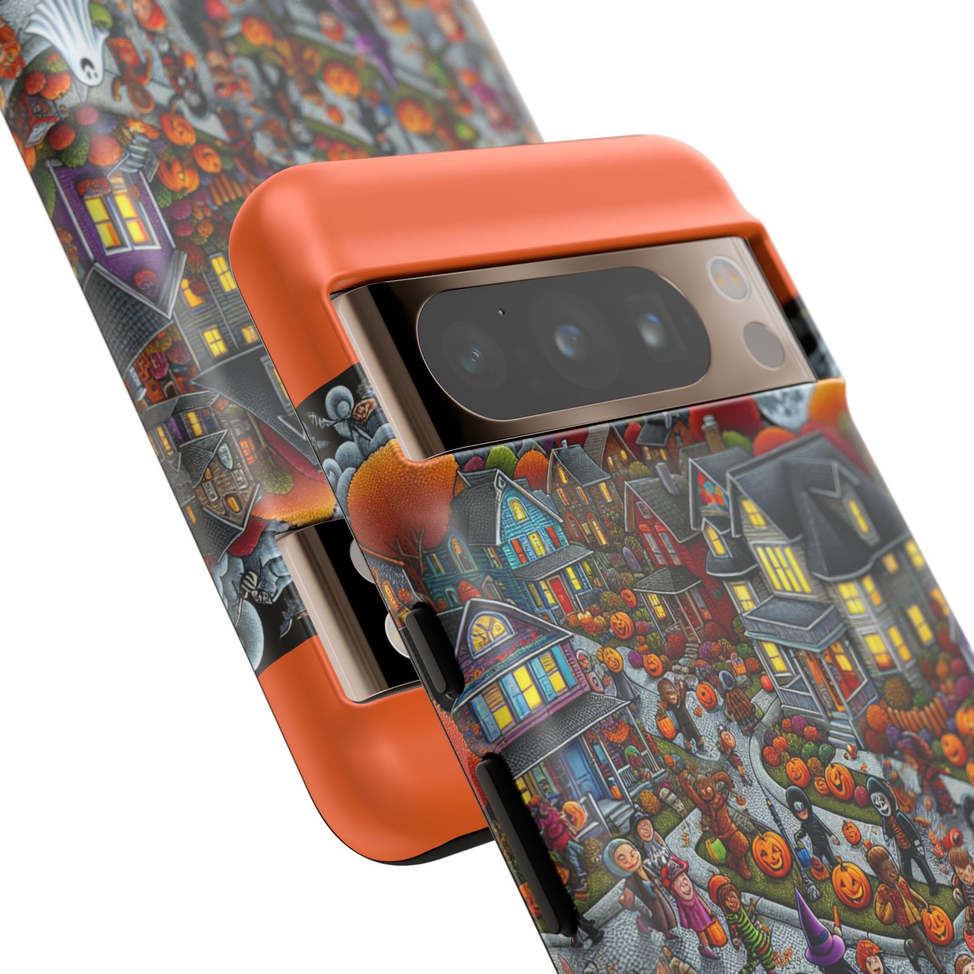 Halloween Phone Case, Tough Cases for Spooky Season, Fall Decor, Trick or Treat, Pumpkin Lovers, Ghost Design