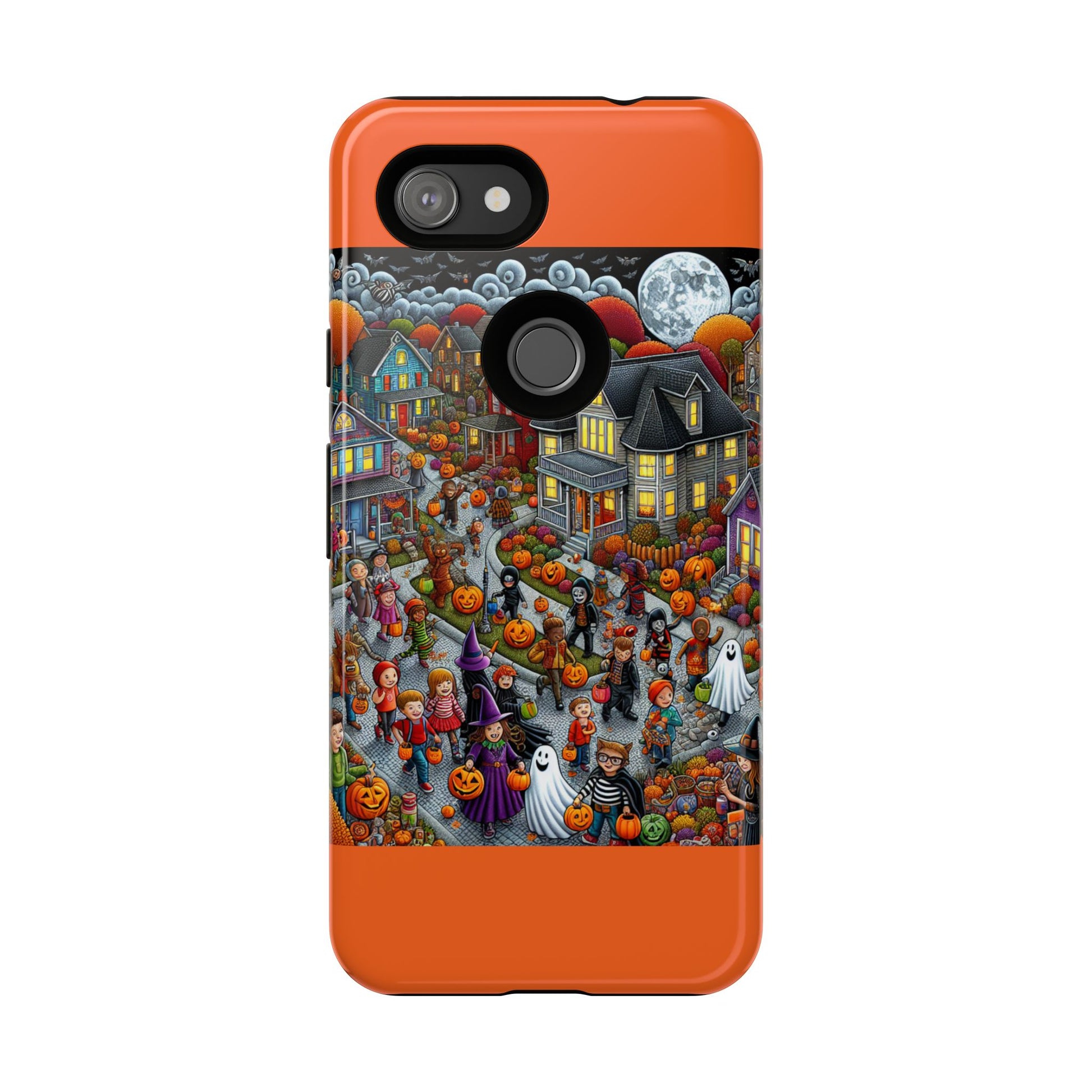 Halloween Phone Case, Tough Cases for Spooky Season, Fall Decor, Trick or Treat, Pumpkin Lovers, Ghost Design