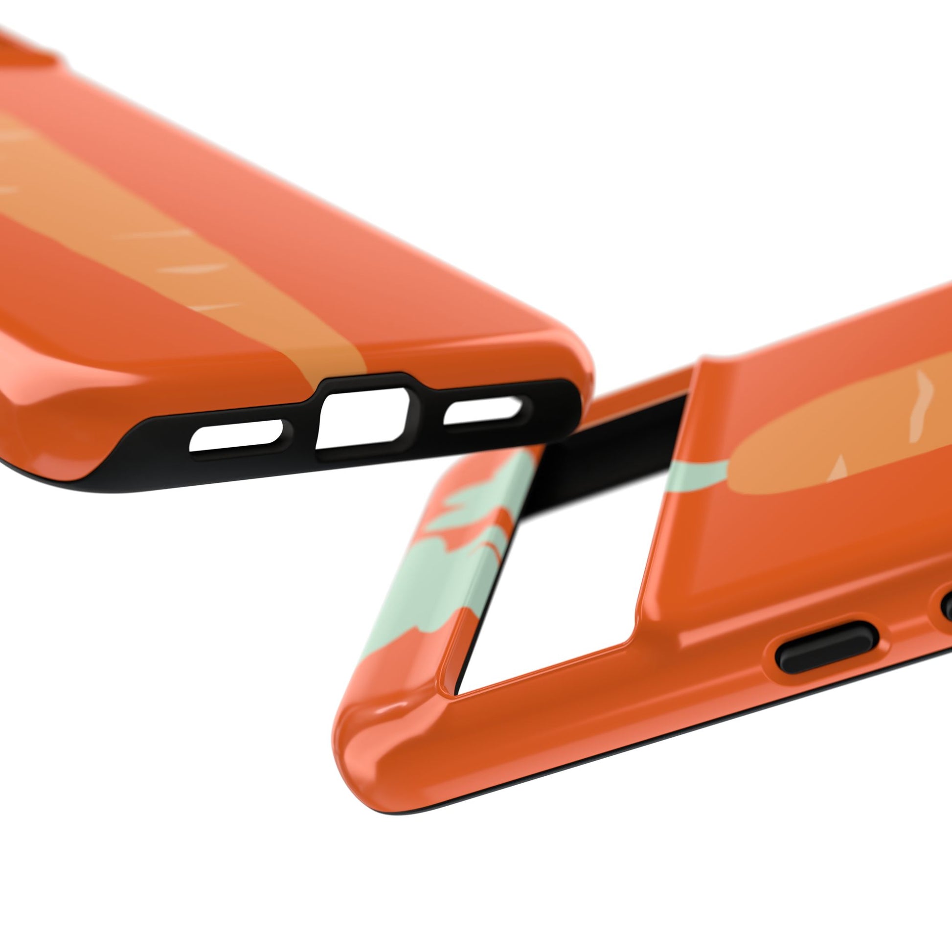 Tough Cases Carrot Phone Case, Cute Smartphone Cover, Fun Gift for Garden Lovers, Fall Decor, Vegan Accessories, Colorful Case