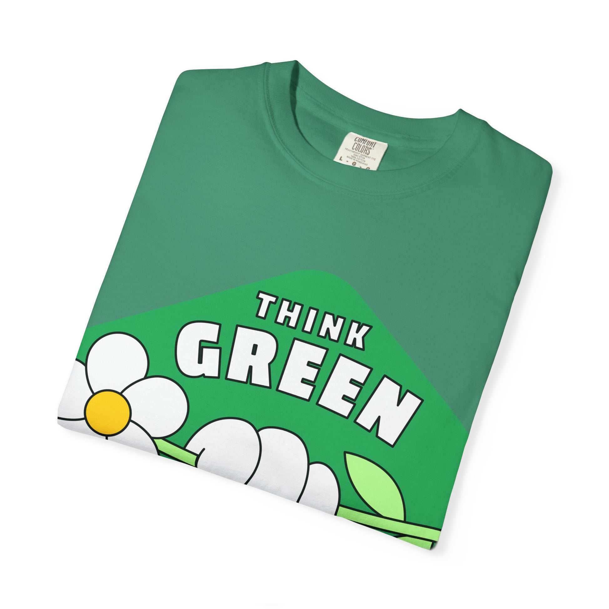 Eco-Friendly Unisex T-Shirt - Think Green, Sustainable Fashion, Plant Lover Gift, Earth Day Tee, Casual Wear