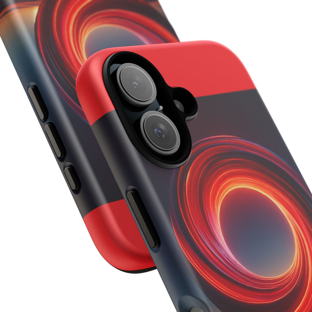 Vibrant Phone Case with Abstract Design, Tough Cases for Tech Lovers, Sleek Protection, Gift for Friends, Customizable Mobile Accessory