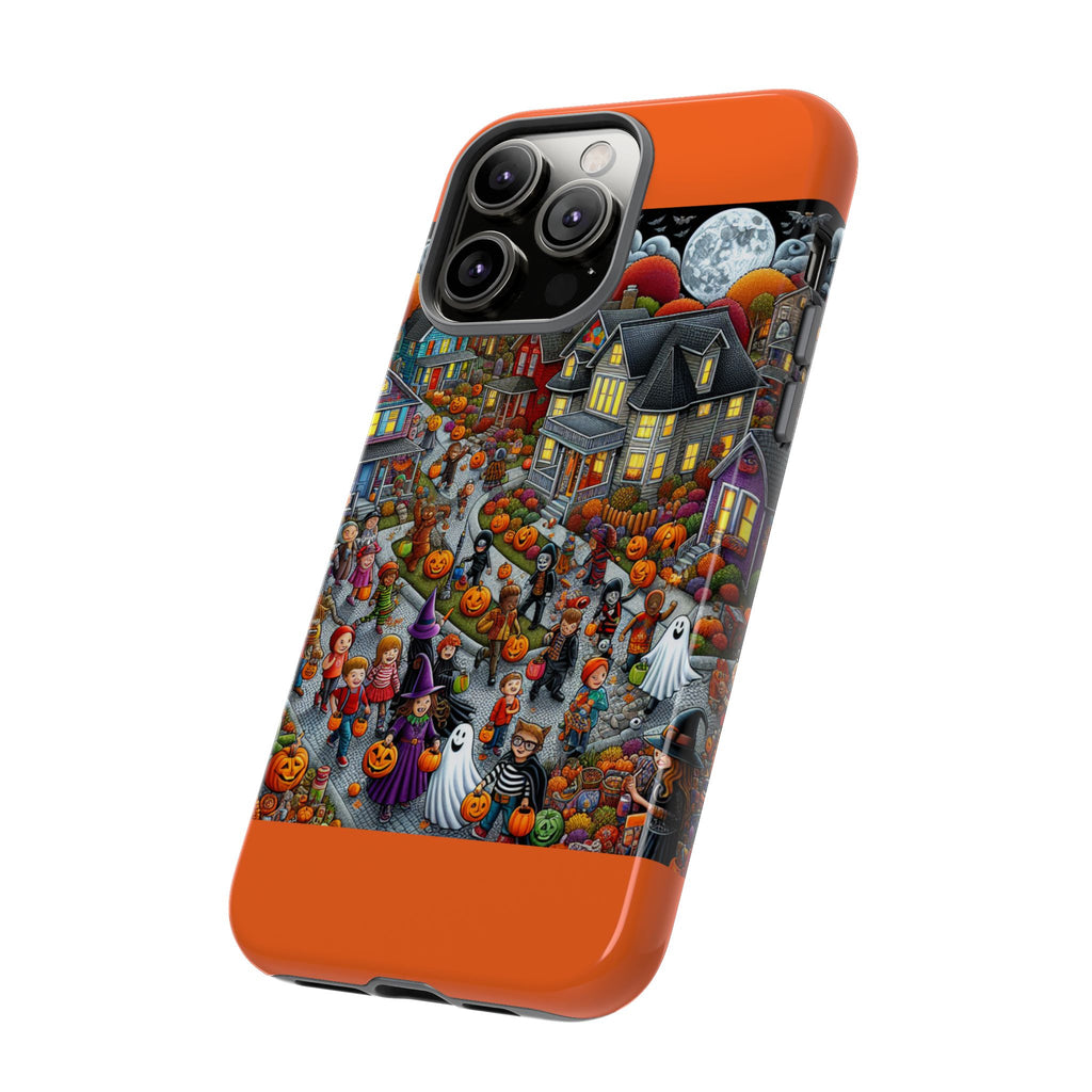 Halloween Phone Case, Tough Cases for Spooky Season, Fall Decor, Trick or Treat, Pumpkin Lovers, Ghost Design