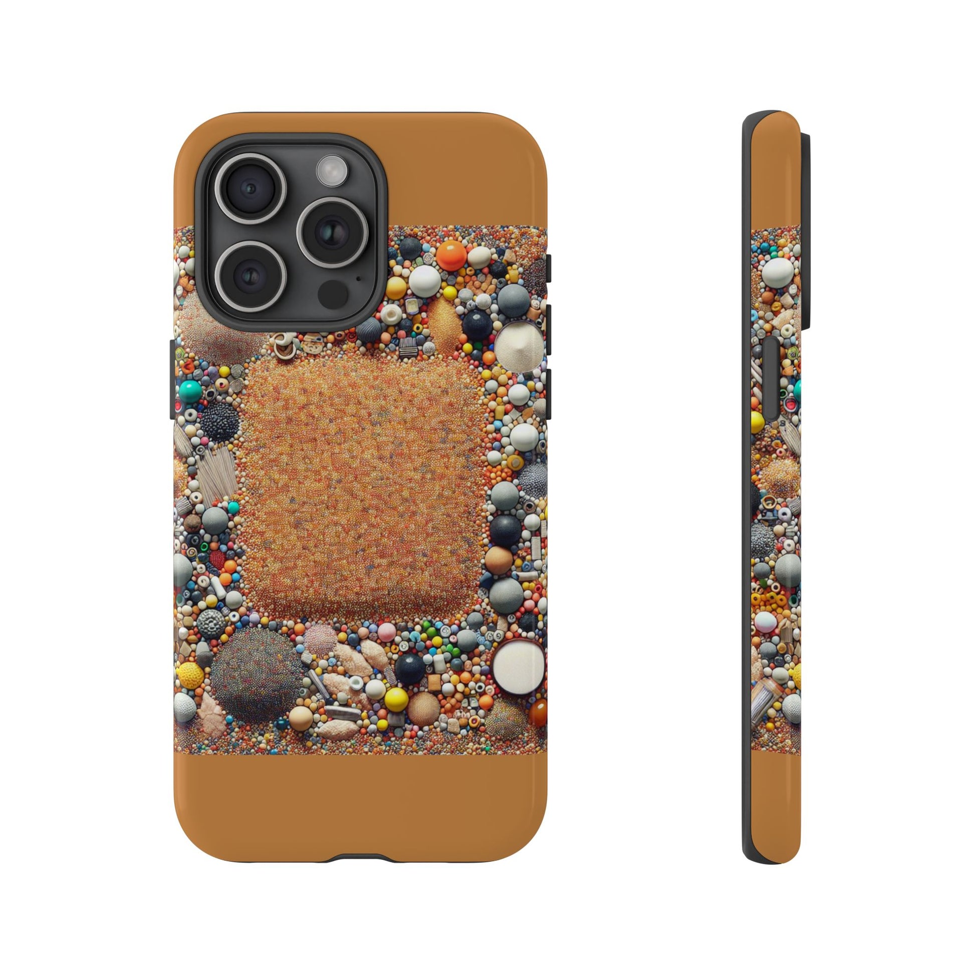 Colorful Phone Case with Unique Texture, Tough Case, Phone Accessory, Trendy Design, Gift for Tech Lovers, Durable Protection