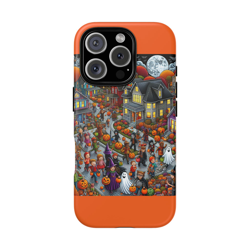 Halloween Phone Case, Tough Cases for Spooky Season, Fall Decor, Trick or Treat, Pumpkin Lovers, Ghost Design
