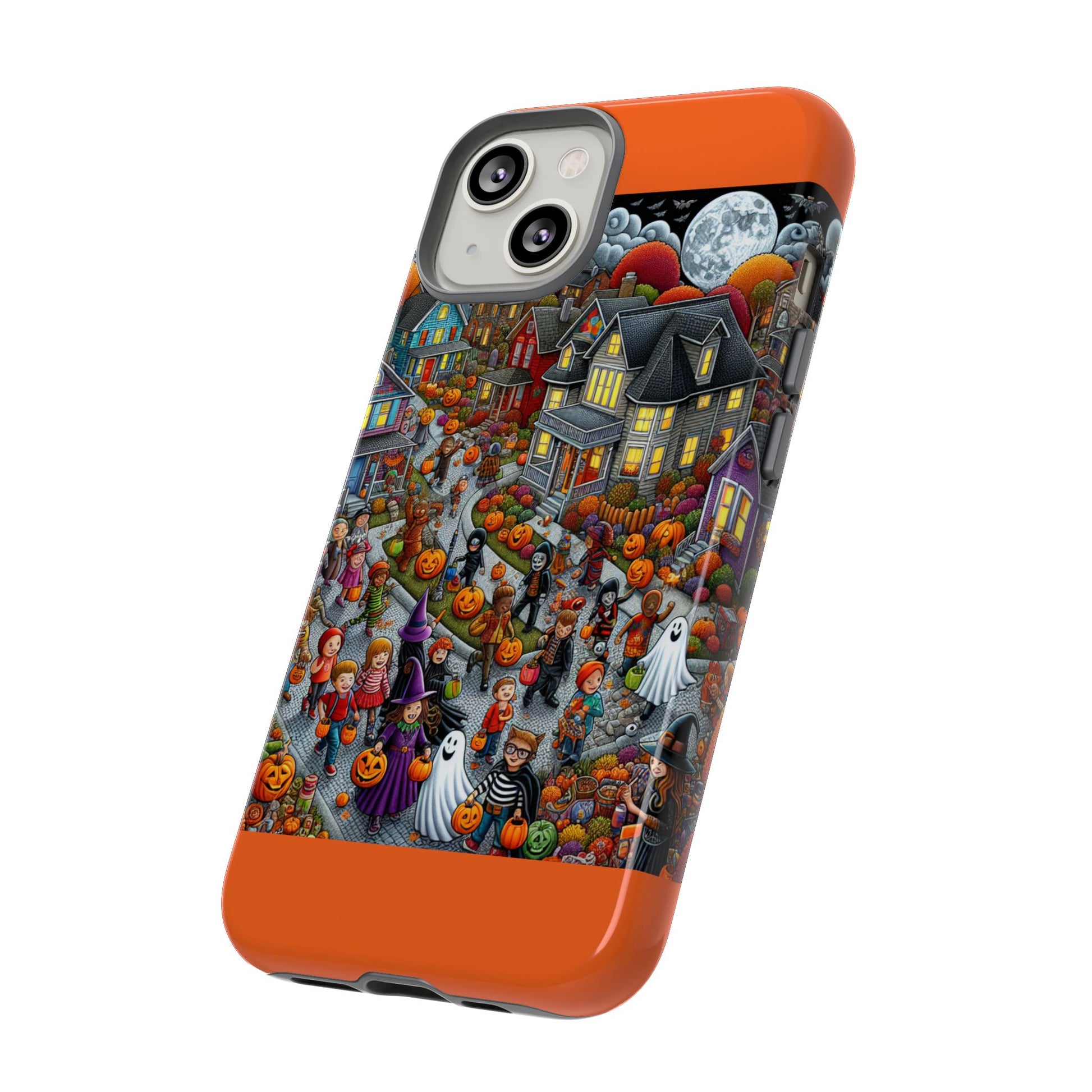 Halloween Phone Case, Tough Cases for Spooky Season, Fall Decor, Trick or Treat, Pumpkin Lovers, Ghost Design