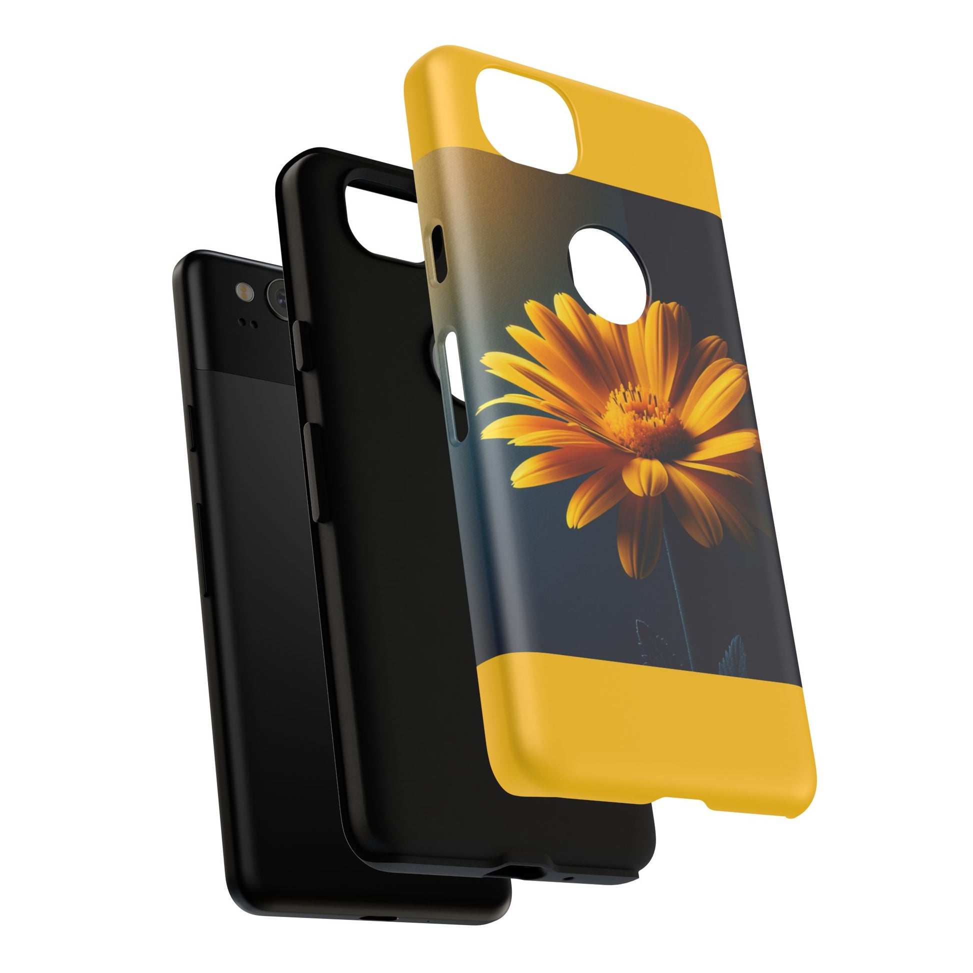 Bright Floral Phone Case | Tough Cases for Nature Lovers, Flower Design, Protective Cover, Gift for Her, Spring Accessories