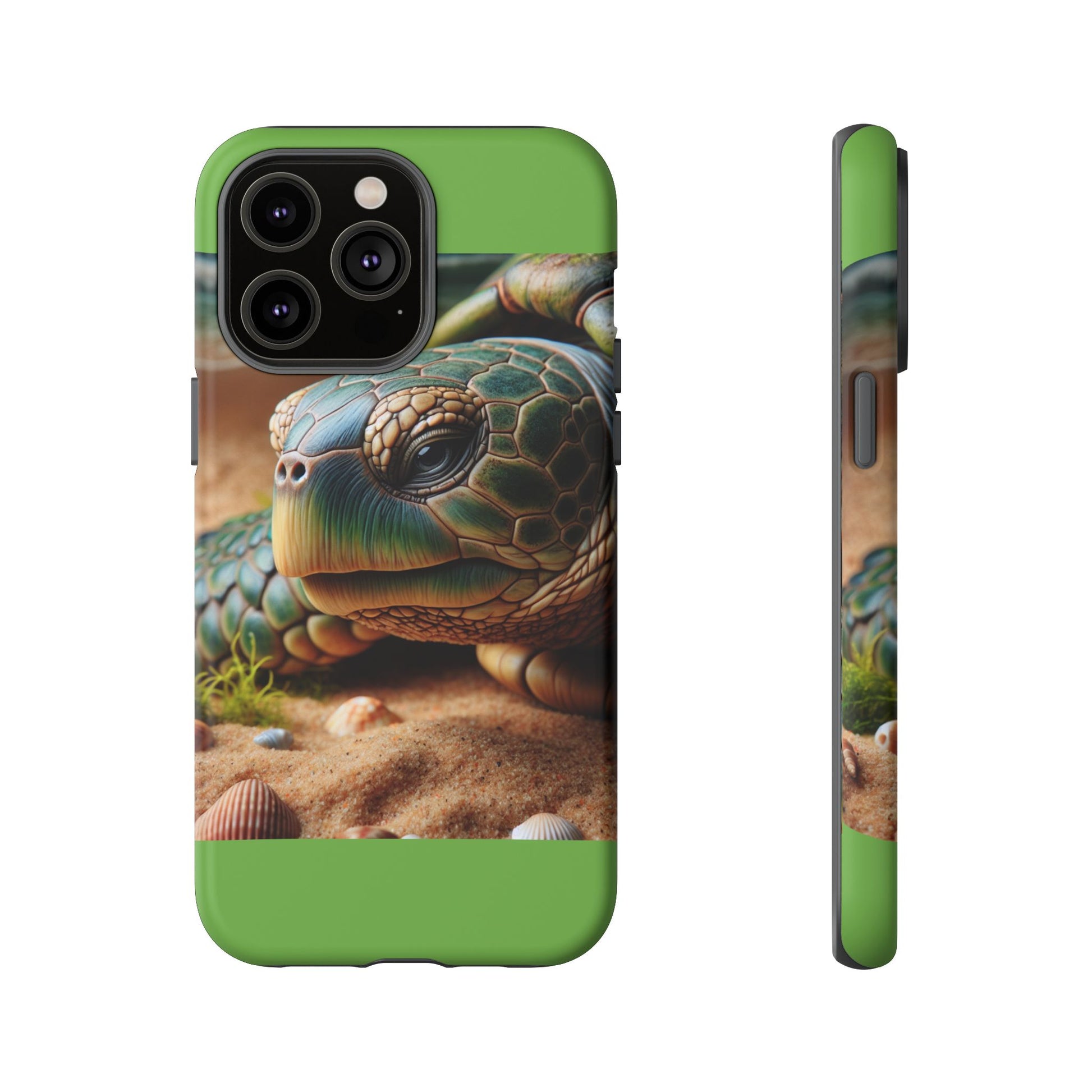 Turtle Phone Case, Sea Life Accessory, Ocean Lover Gift, Nature Inspired Cover, Eco-Friendly Protection