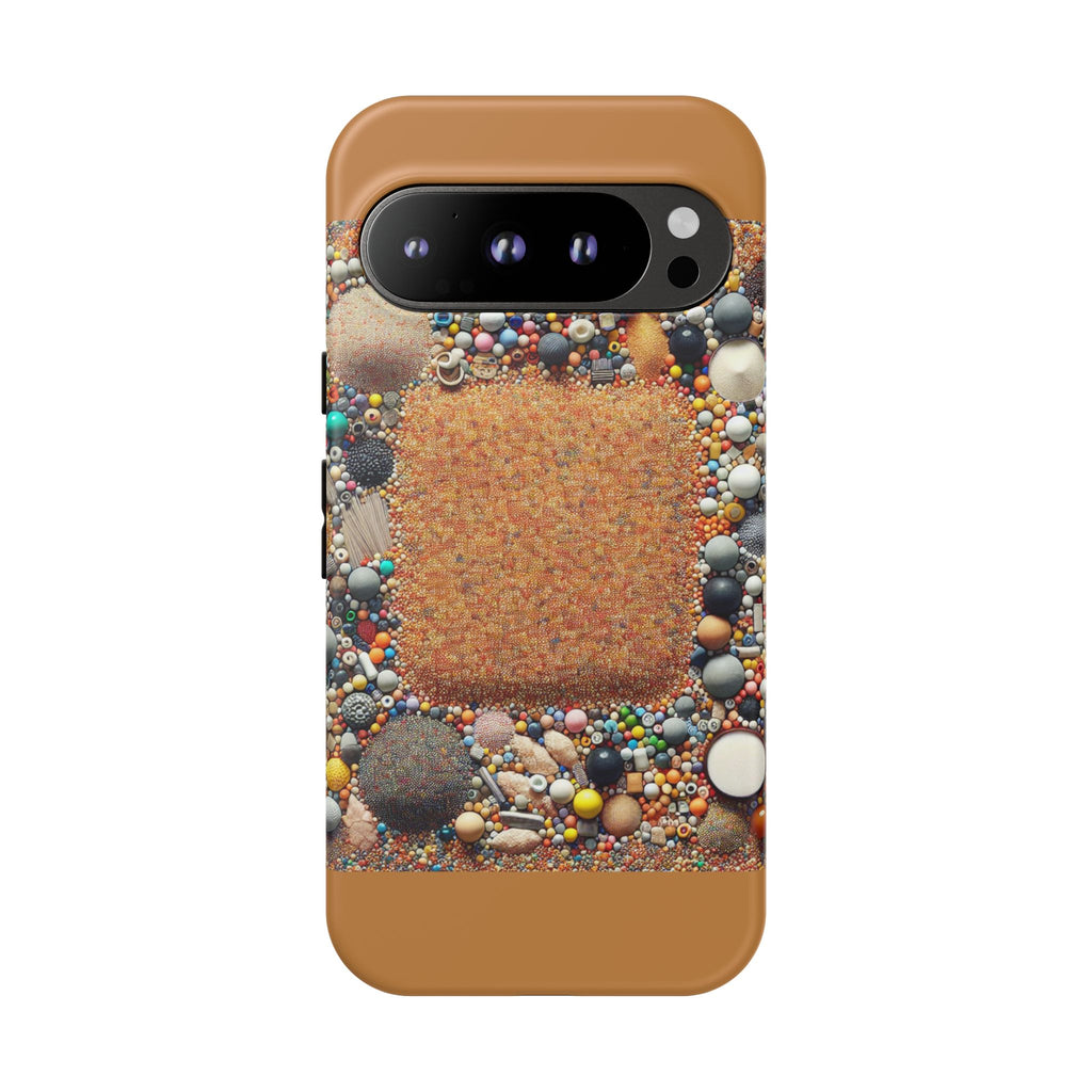 Colorful Phone Case with Unique Texture, Tough Case, Phone Accessory, Trendy Design, Gift for Tech Lovers, Durable Protection