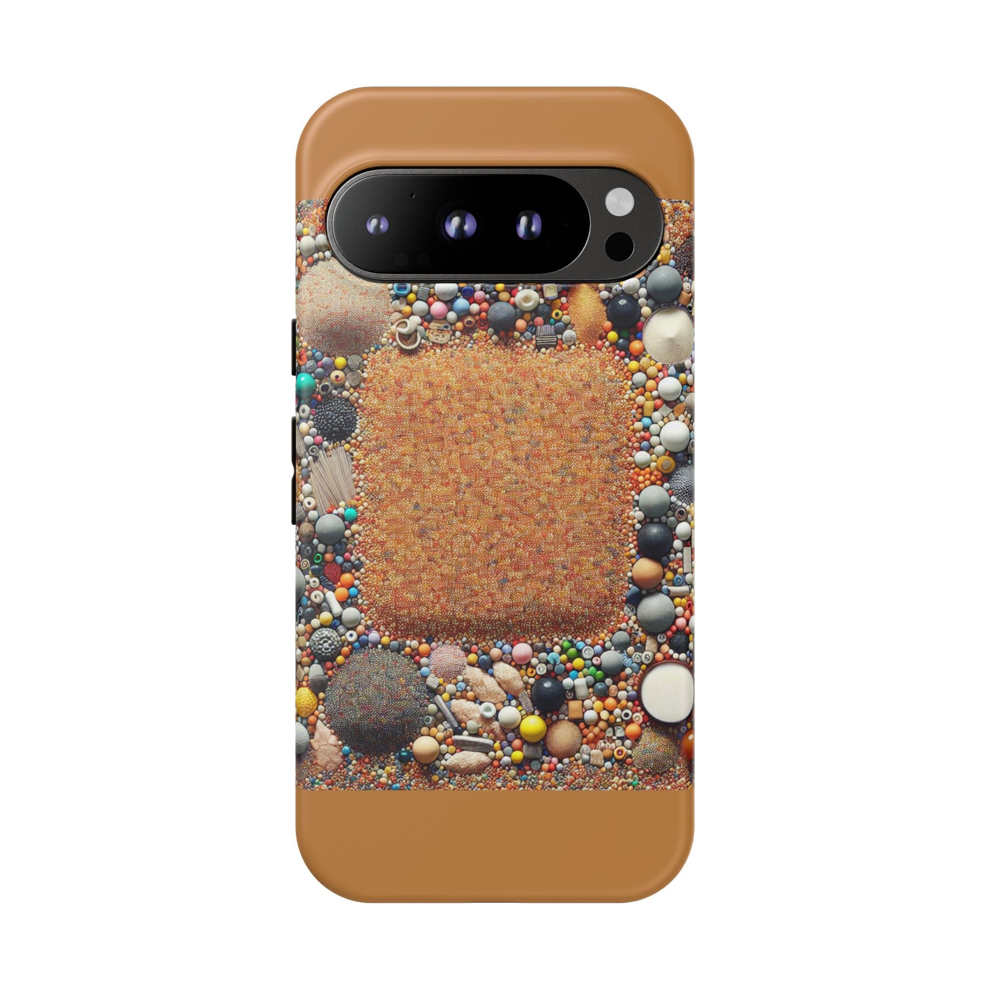 Colorful Phone Case with Unique Texture, Tough Case, Phone Accessory, Trendy Design, Gift for Tech Lovers, Durable Protection