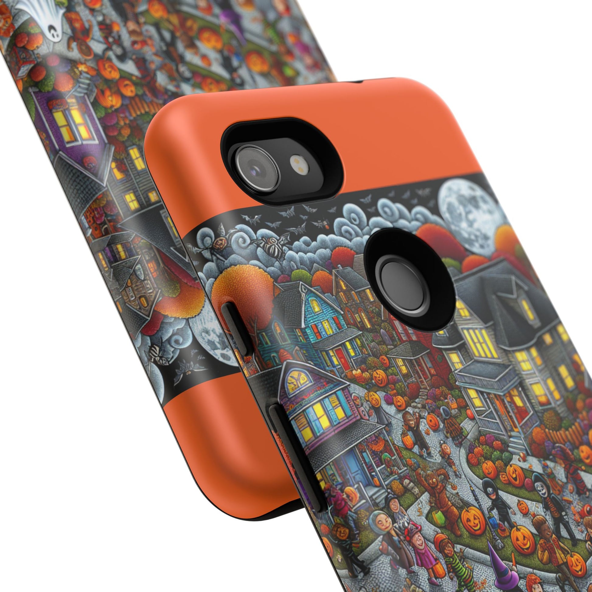 Halloween Phone Case, Tough Cases for Spooky Season, Fall Decor, Trick or Treat, Pumpkin Lovers, Ghost Design