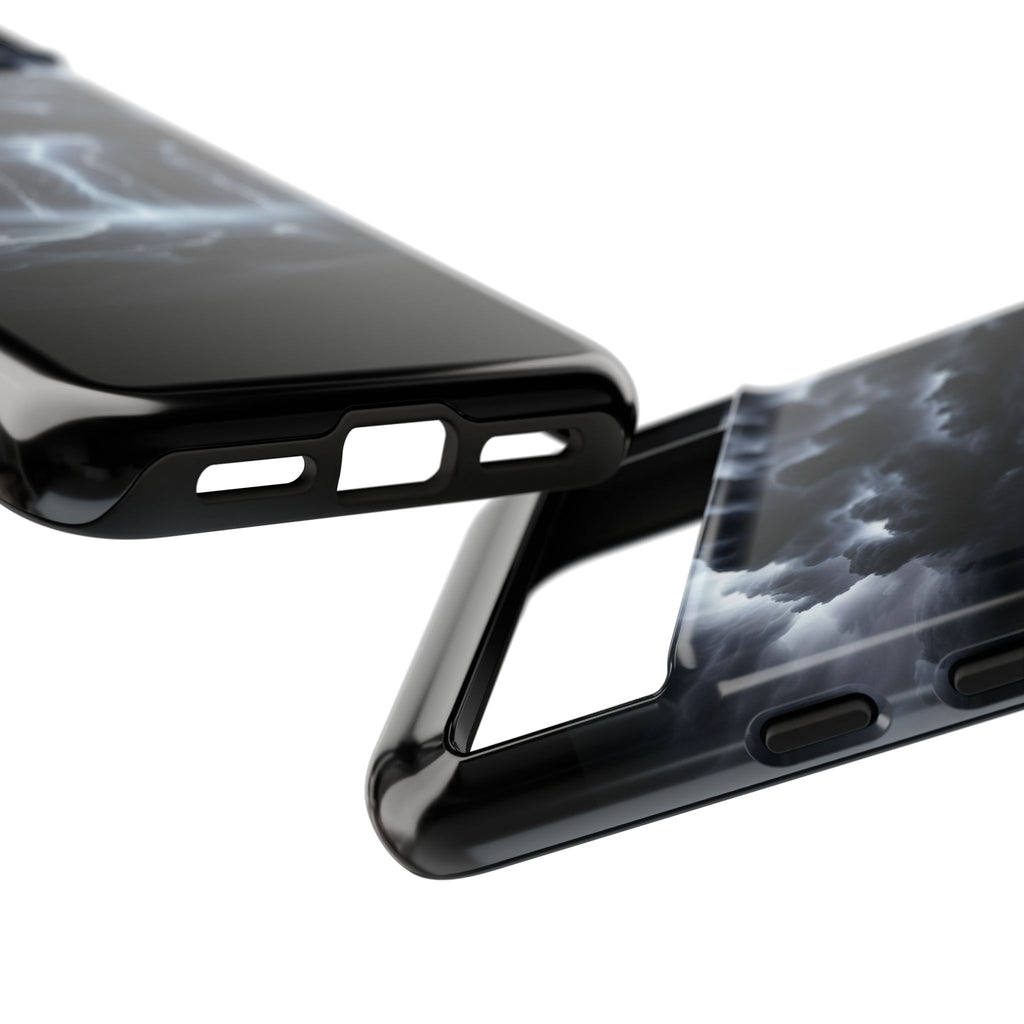 Tough Cases for the Bold: Stormy Thunder Phone Case, Lightning Protection, Durable Cover for Adventurers, Unique Gift for Nature [...]