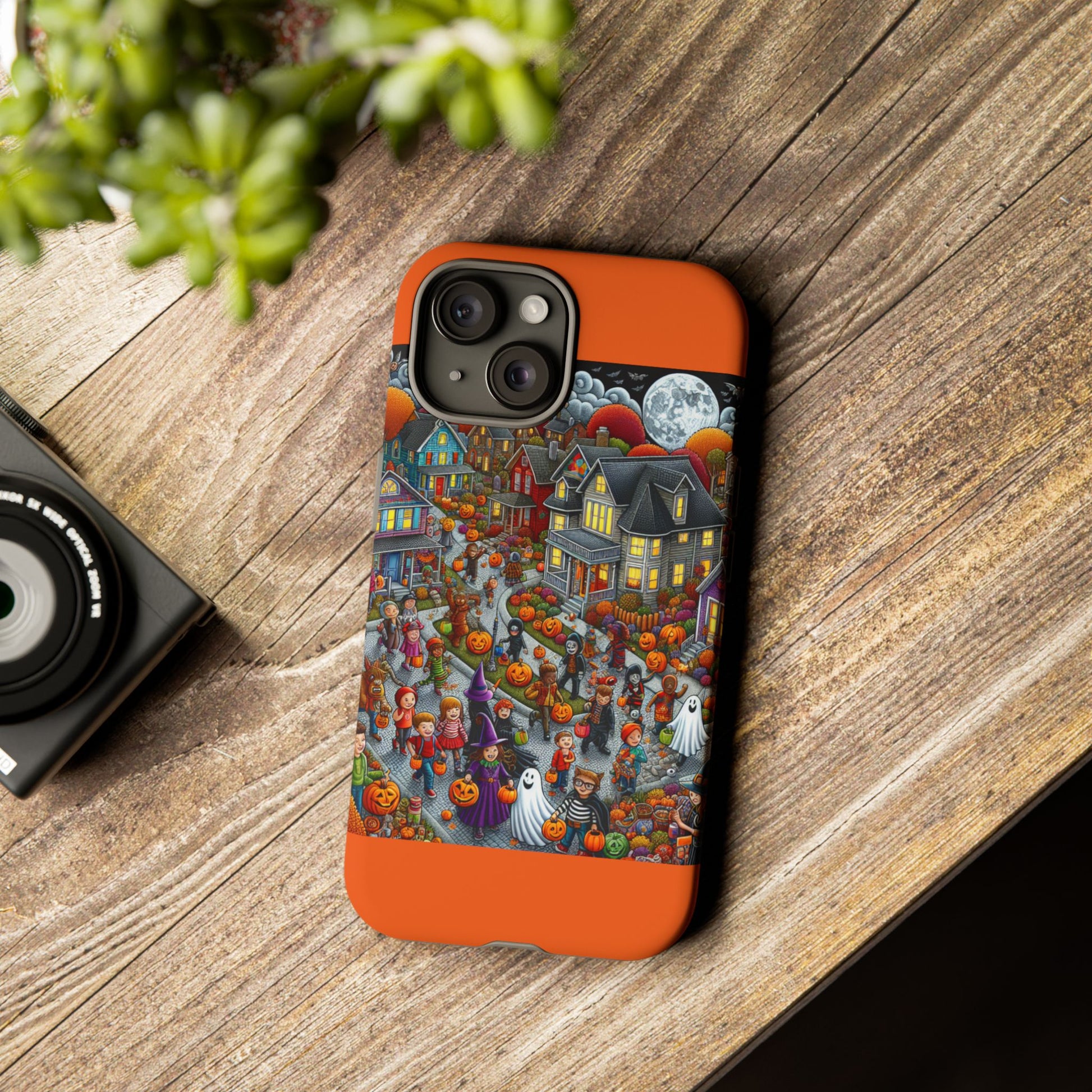 Halloween Phone Case, Tough Cases for Spooky Season, Fall Decor, Trick or Treat, Pumpkin Lovers, Ghost Design
