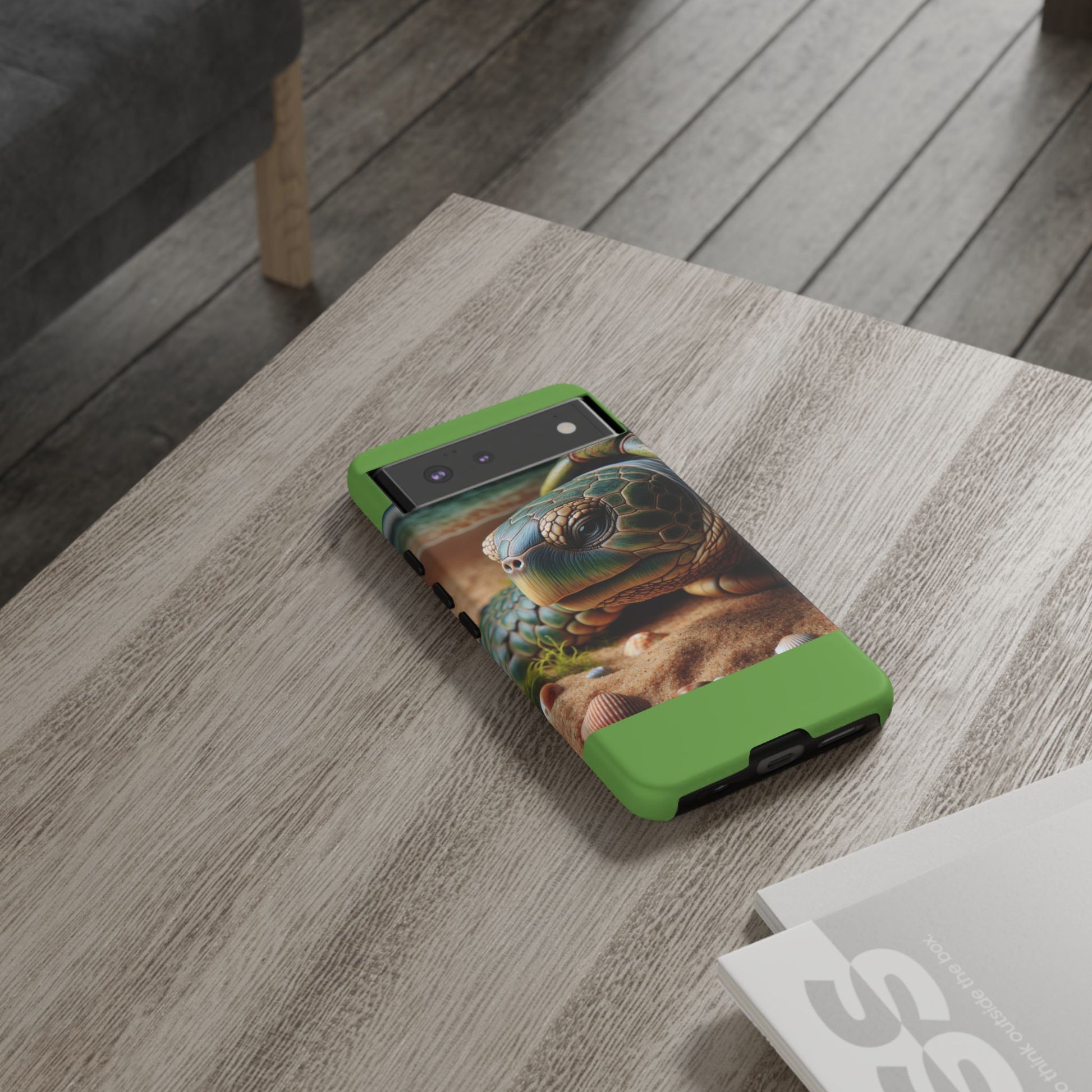 Turtle Phone Case, Sea Life Accessory, Ocean Lover Gift, Nature Inspired Cover, Eco-Friendly Protection