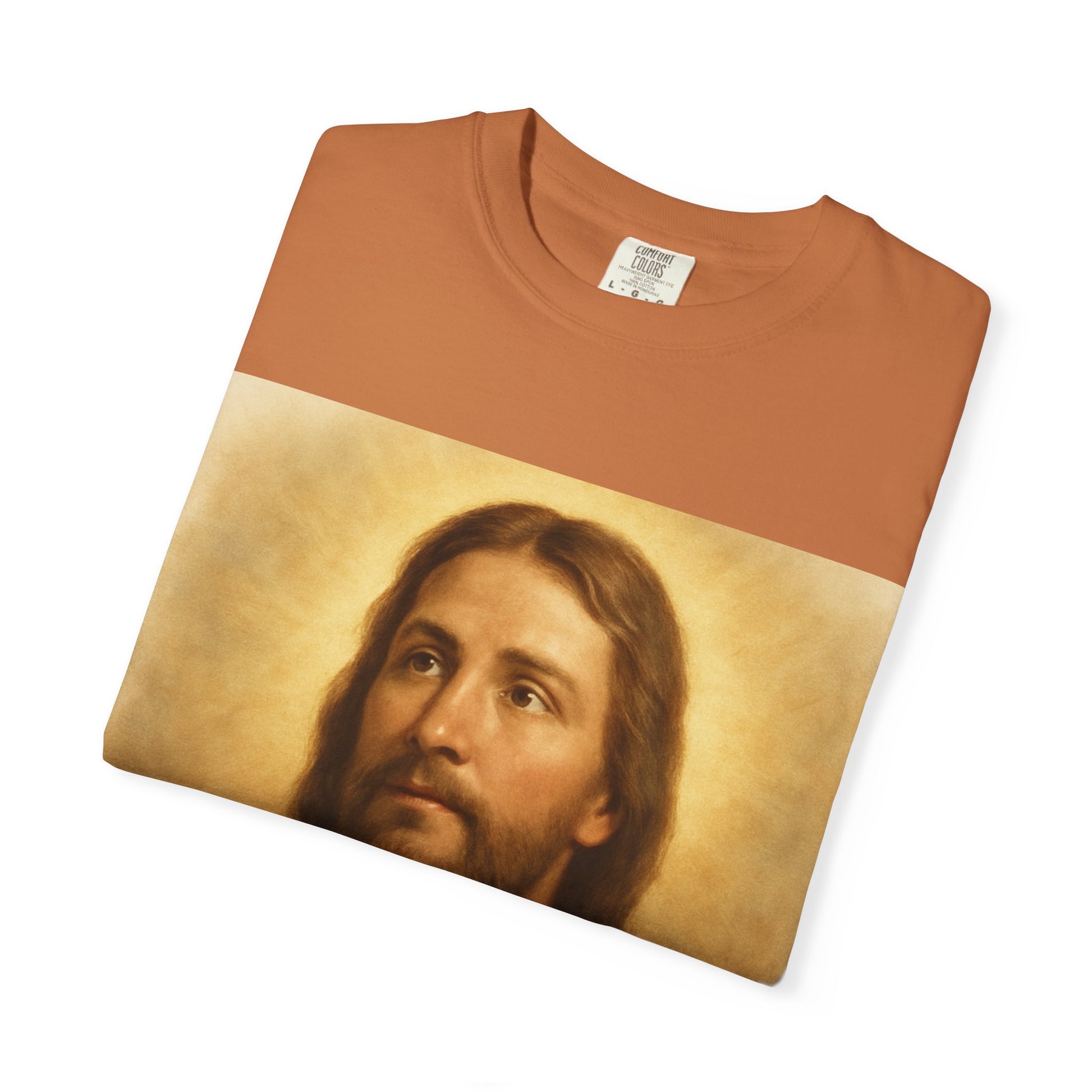 Vintage Religious Graphic T-Shirt - Inspirational Christ Design