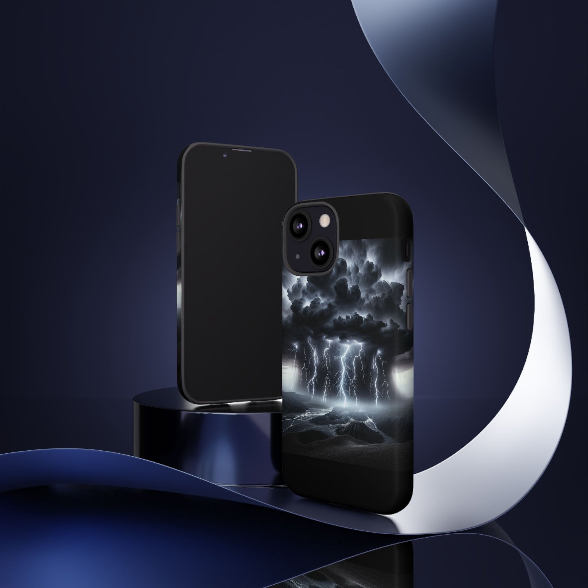 Tough Cases for the Bold: Stormy Thunder Phone Case, Lightning Protection, Durable Cover for Adventurers, Unique Gift for Nature [...]
