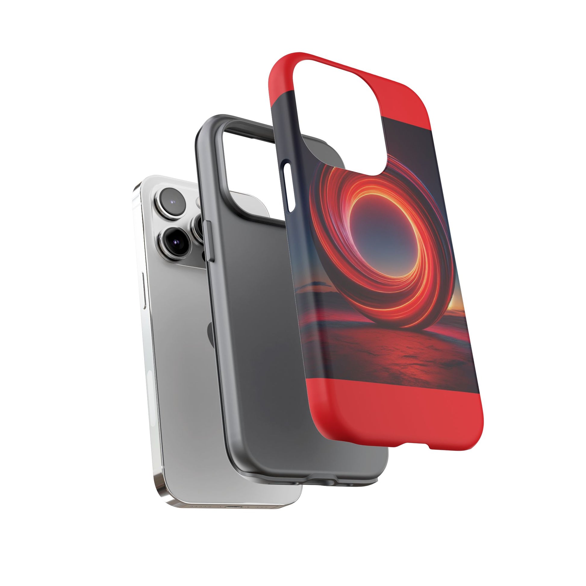 Vibrant Phone Case with Abstract Design, Tough Cases for Tech Lovers, Sleek Protection, Gift for Friends, Customizable Mobile Accessory