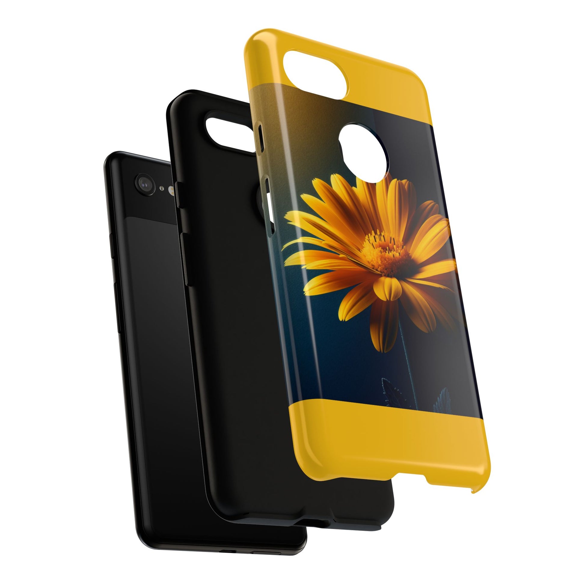 Bright Floral Phone Case | Tough Cases for Nature Lovers, Flower Design, Protective Cover, Gift for Her, Spring Accessories